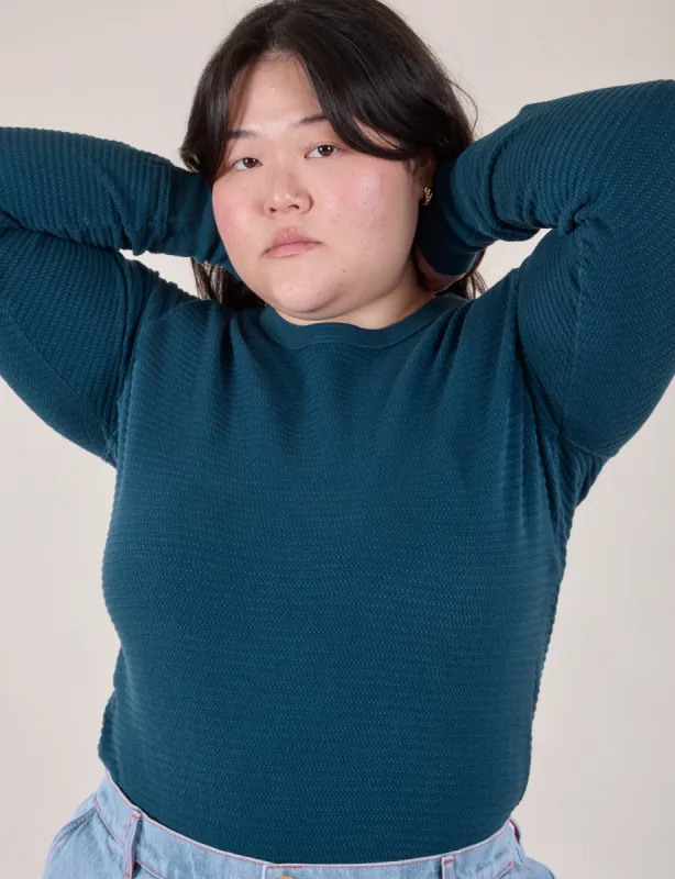 Honeycomb Thermal - Lagoon *FINAL SALE* sold by Big Bud Press