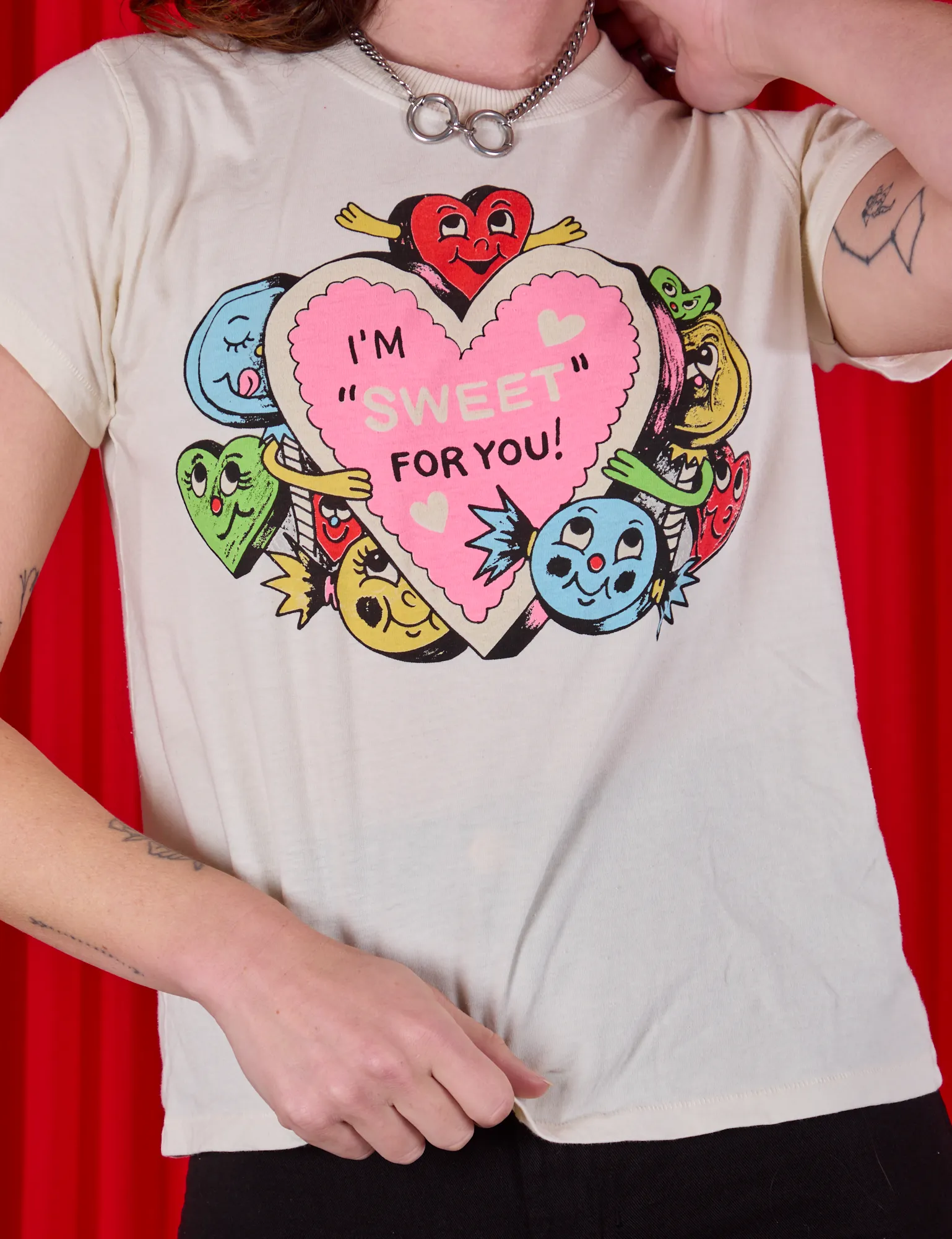 Sweet 4 U Organic Tee *FINAL SALE* sold by Big Bud Press product image thumbnail 4