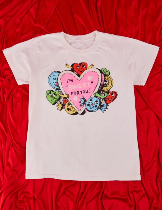 Sweet 4 U Organic Tee *FINAL SALE* sold by Big Bud Press