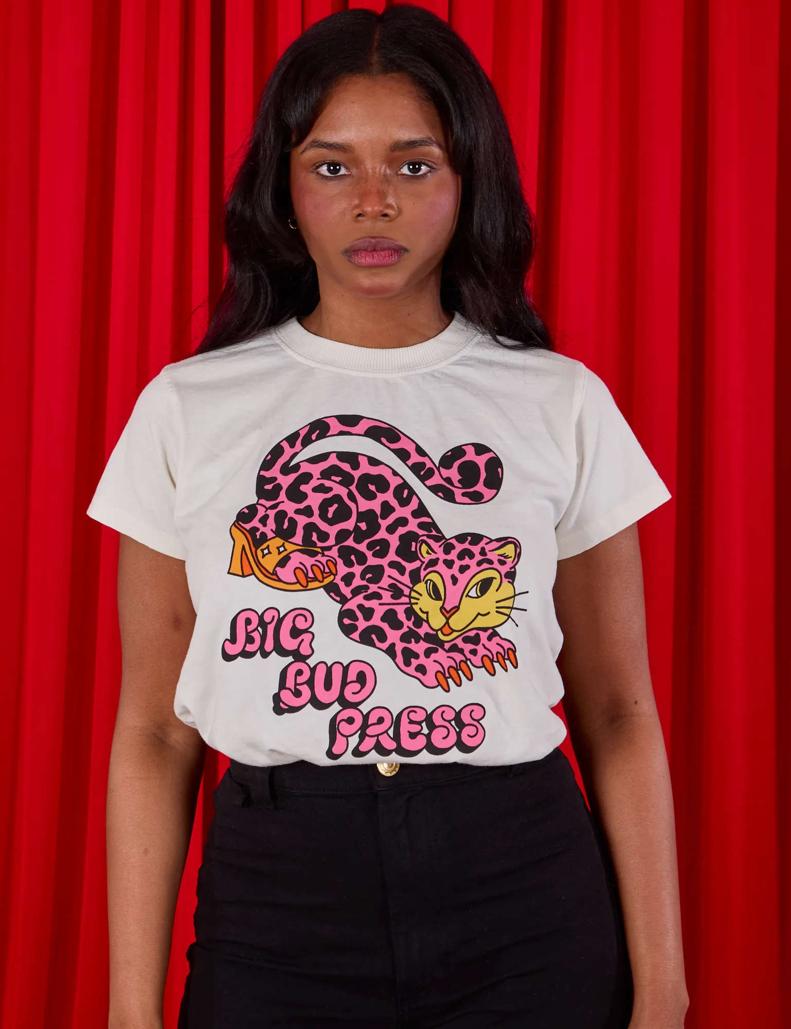 Cheetah Organic Tee *FINAL SALE* sold by Big Bud Press product image thumbnail 5