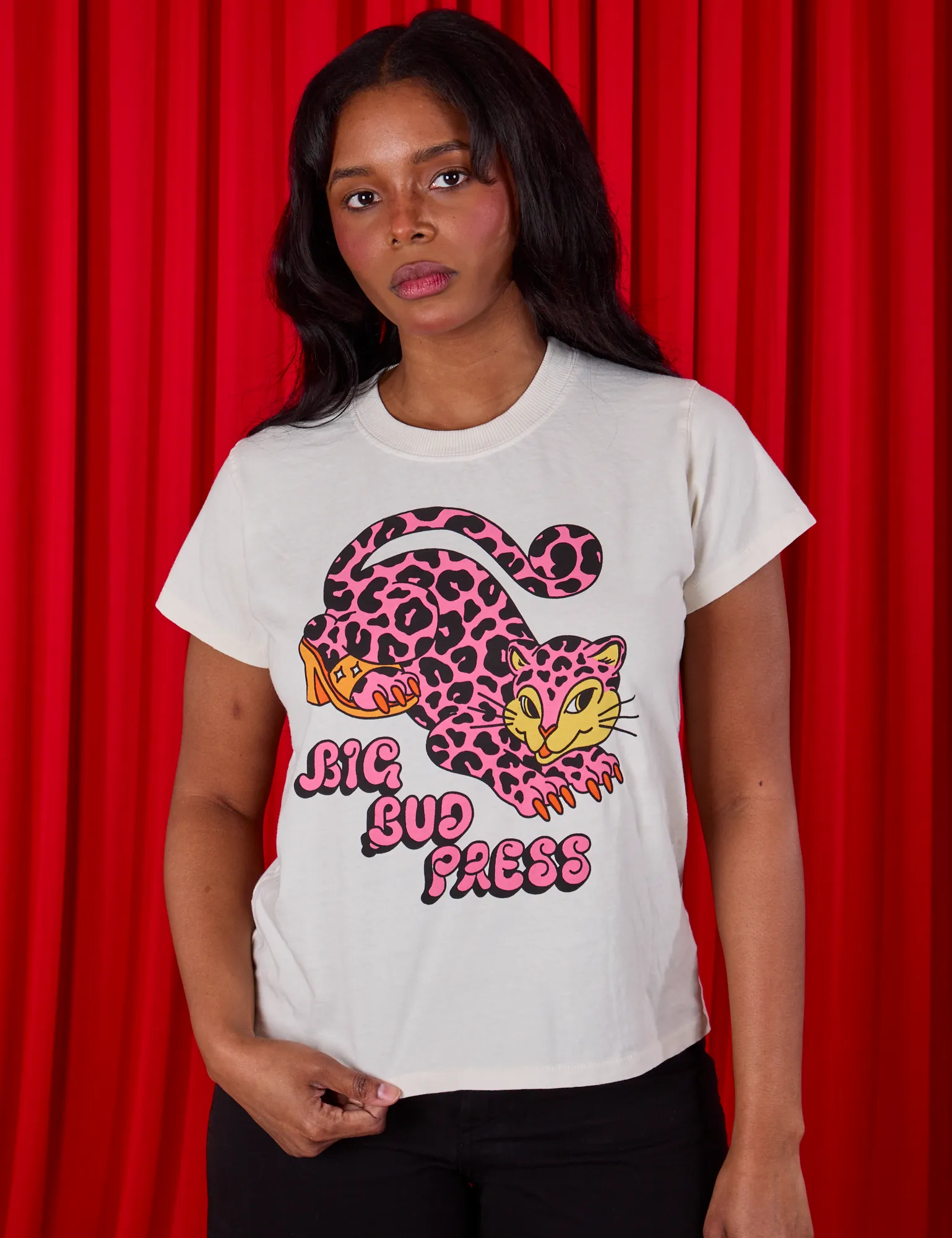 Cheetah Organic Tee *FINAL SALE* sold by Big Bud Press product image thumbnail 3