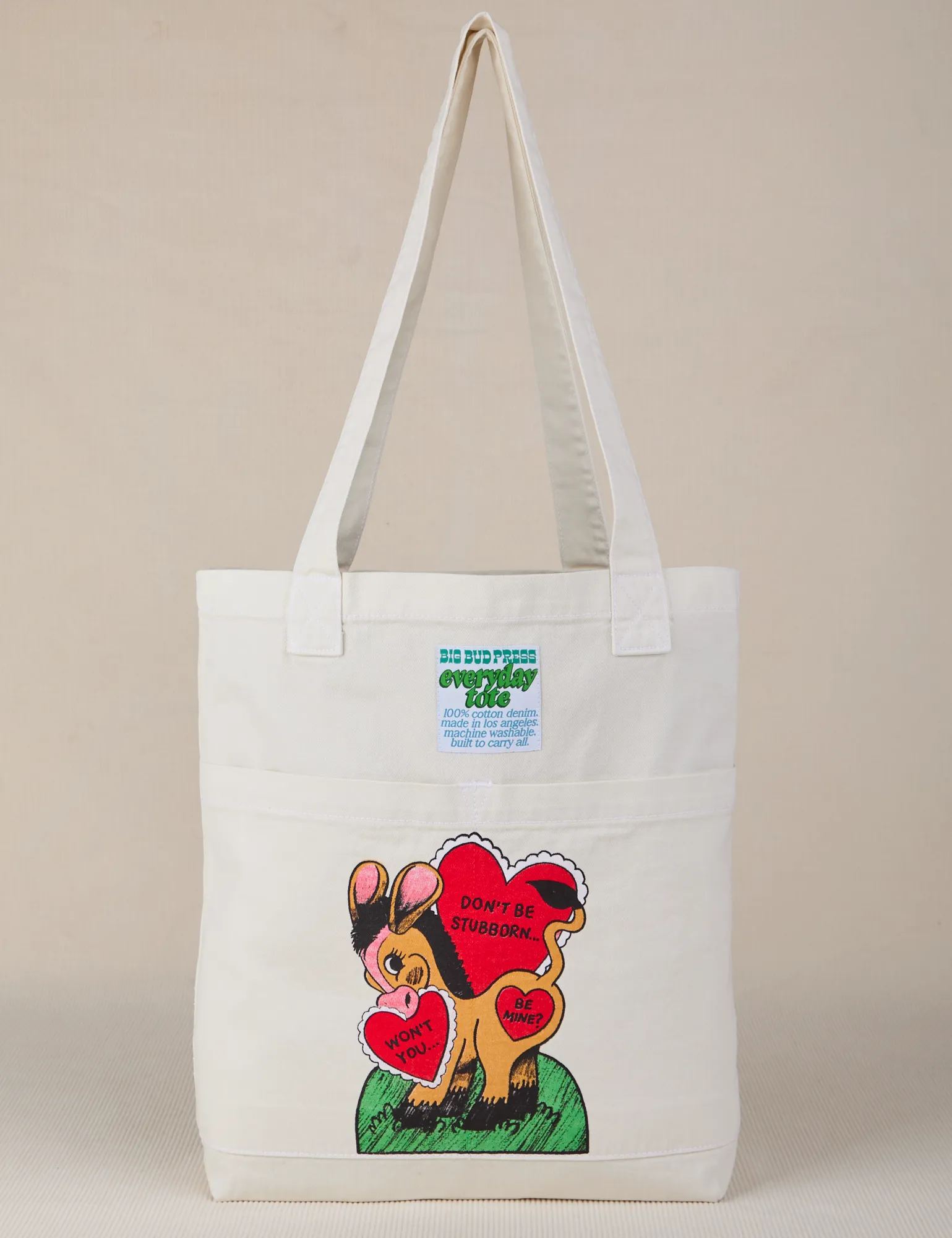 Donkey Everyday Tote sold by Big Bud Press product image thumbnail 3