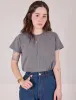 The Organic Vintage Tee - Washed Grey sold by Big Bud Press