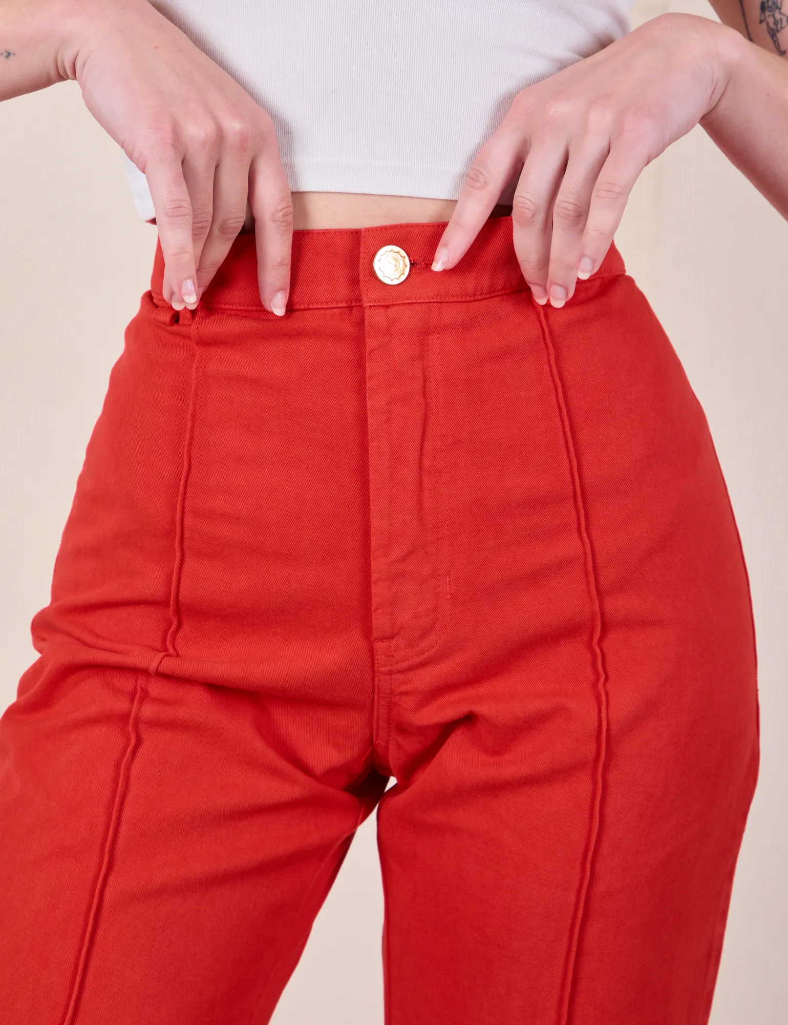 Western Pants - Mustang Red *FINAL SALE* sold by Big Bud Press product image thumbnail 4