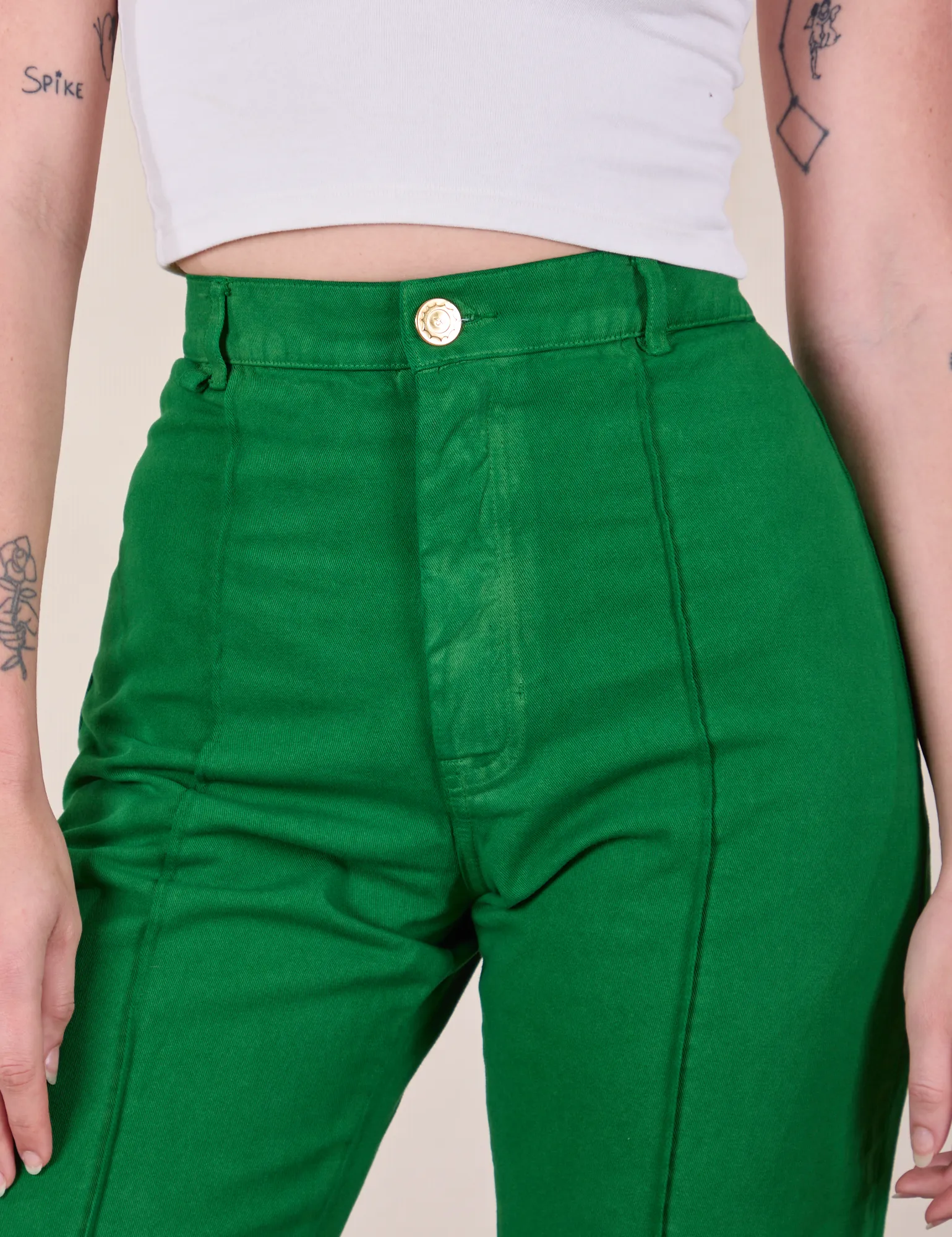 Western Pants - Forest Green *FINAL SALE* sold by Big Bud Press product image thumbnail 4