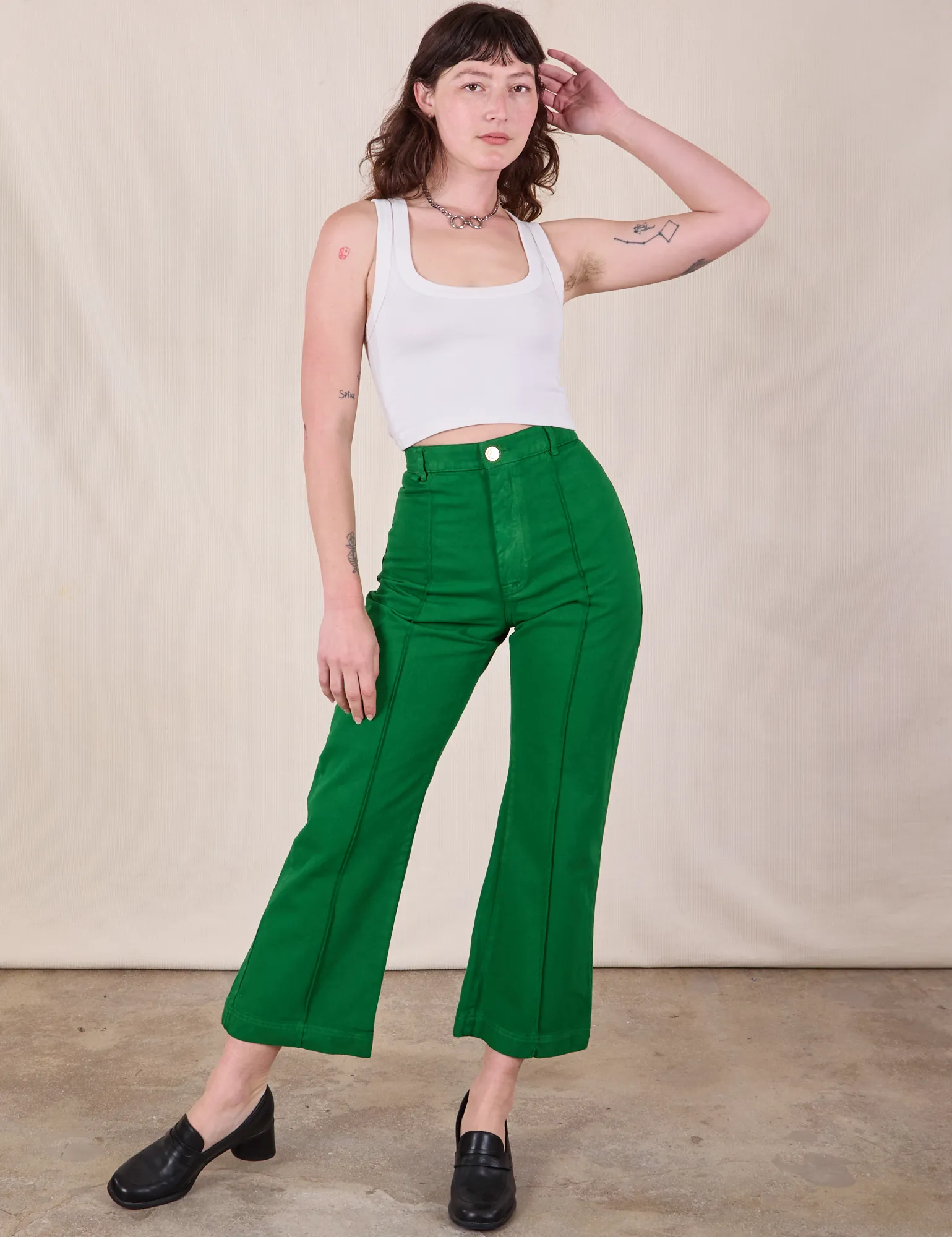 Western Pants - Forest Green *FINAL SALE* sold by Big Bud Press