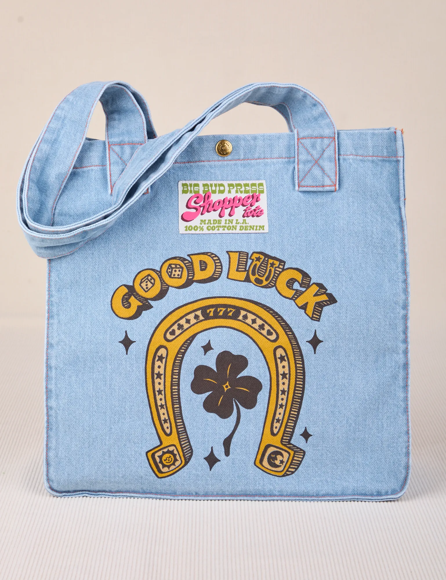 Shopper Tote - Golden Horseshoe *FINAL SALE* sold by Big Bud Press