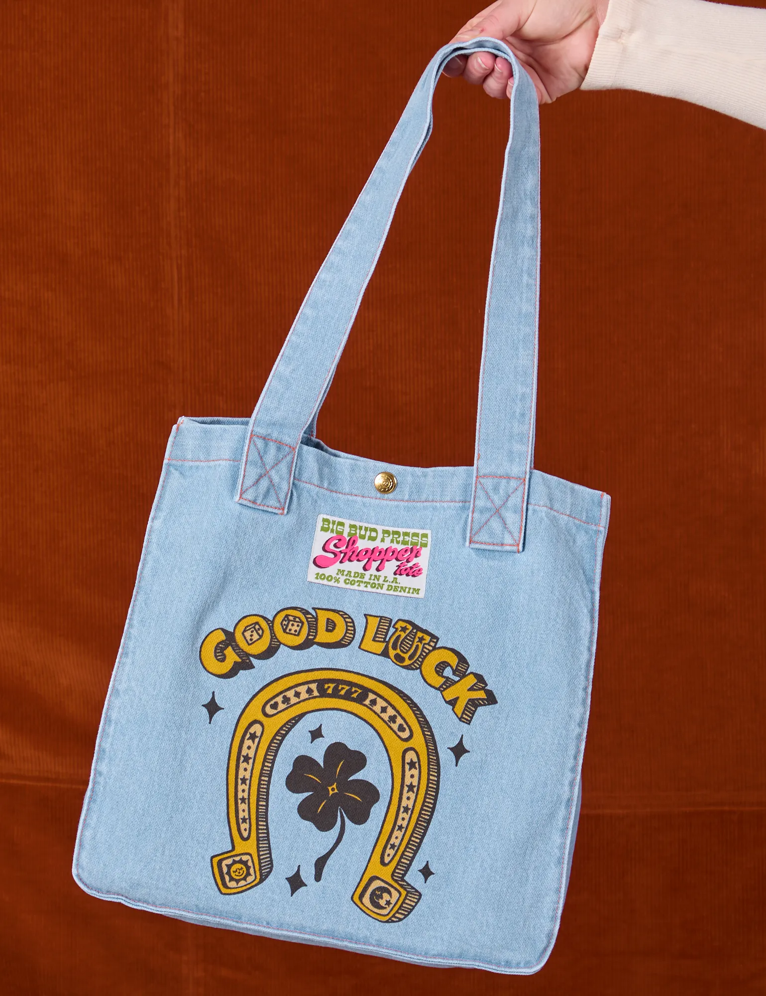 Shopper Tote - Golden Horseshoe *FINAL SALE* sold by Big Bud Press product image thumbnail 4