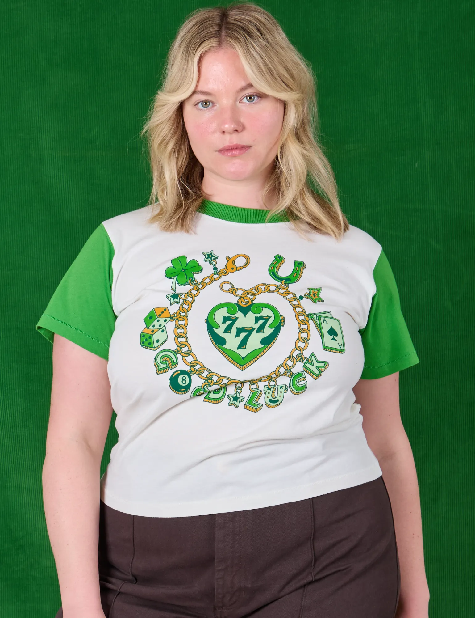 Lucky Charm Organic Tee *FINAL SALE* sold by Big Bud Press product image thumbnail 3