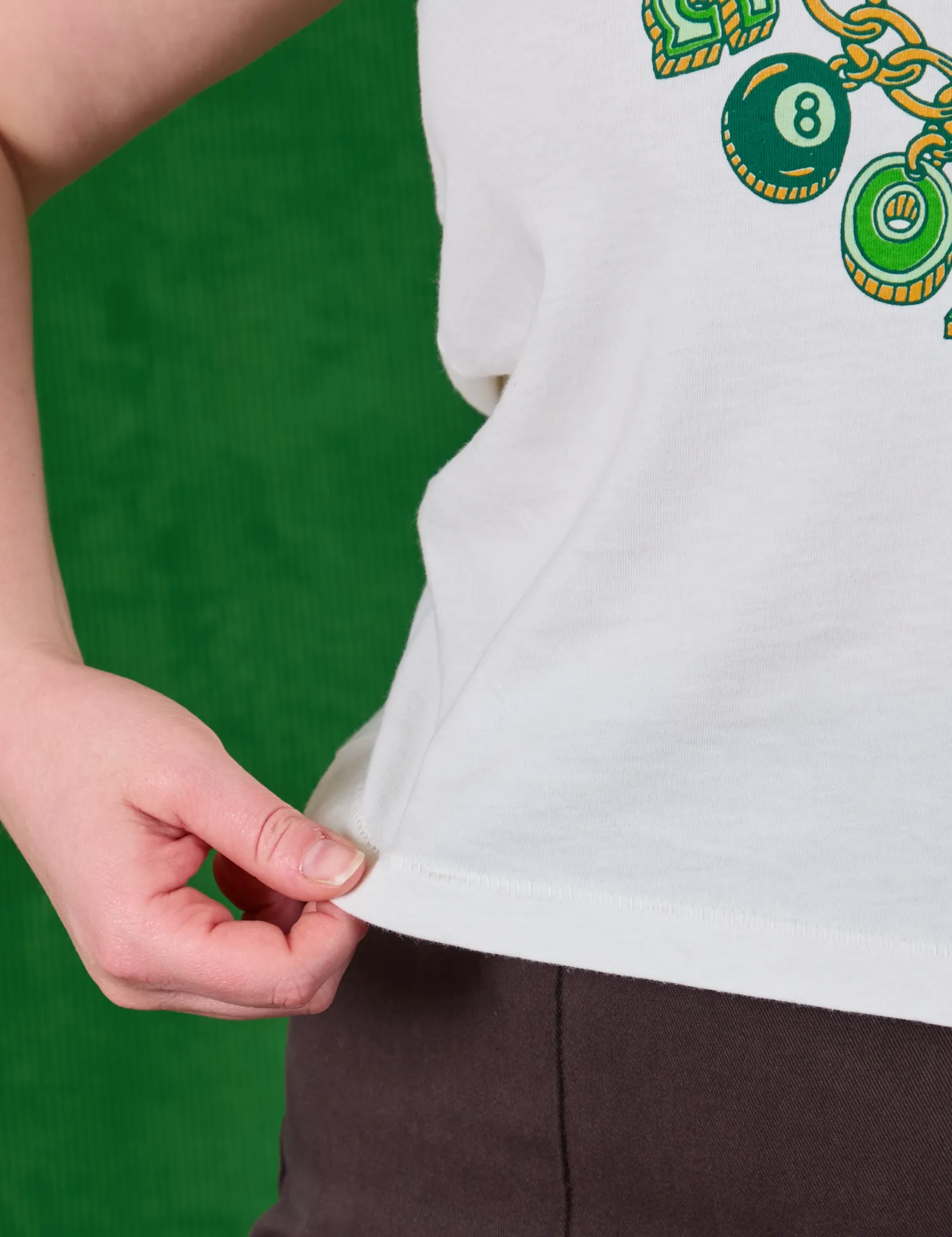 Lucky Charm Organic Tee *FINAL SALE* sold by Big Bud Press product image thumbnail 5