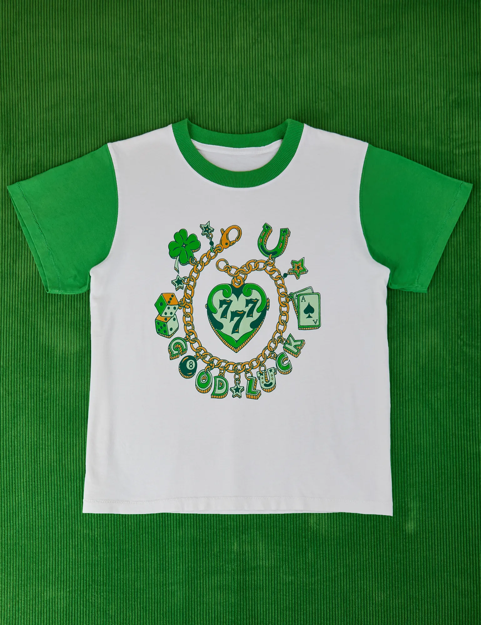 Lucky Charm Organic Tee *FINAL SALE* sold by Big Bud Press