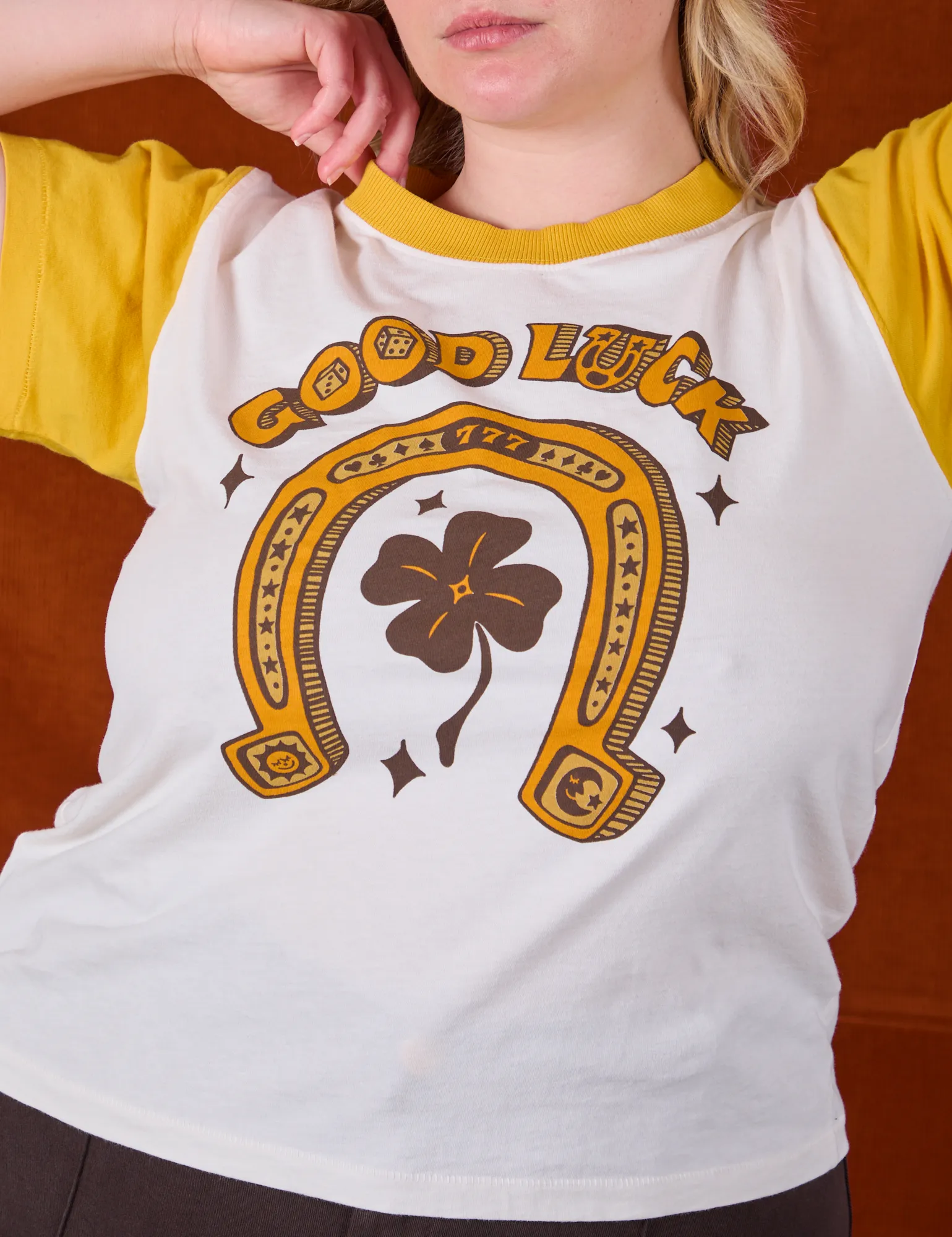 Golden Horseshoe Organic Tee *FINAL SALE* sold by Big Bud Press product image thumbnail 4