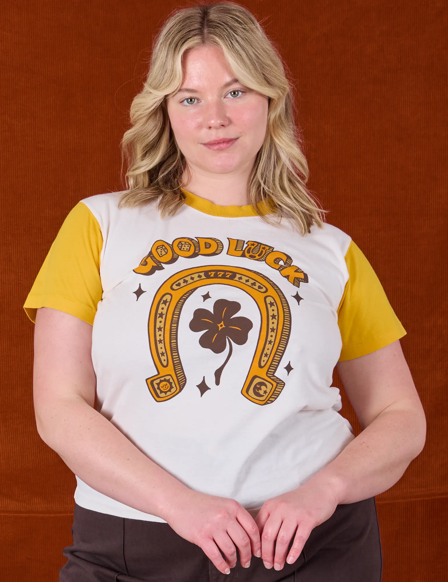 Golden Horseshoe Organic Tee *FINAL SALE* sold by Big Bud Press product image thumbnail 3