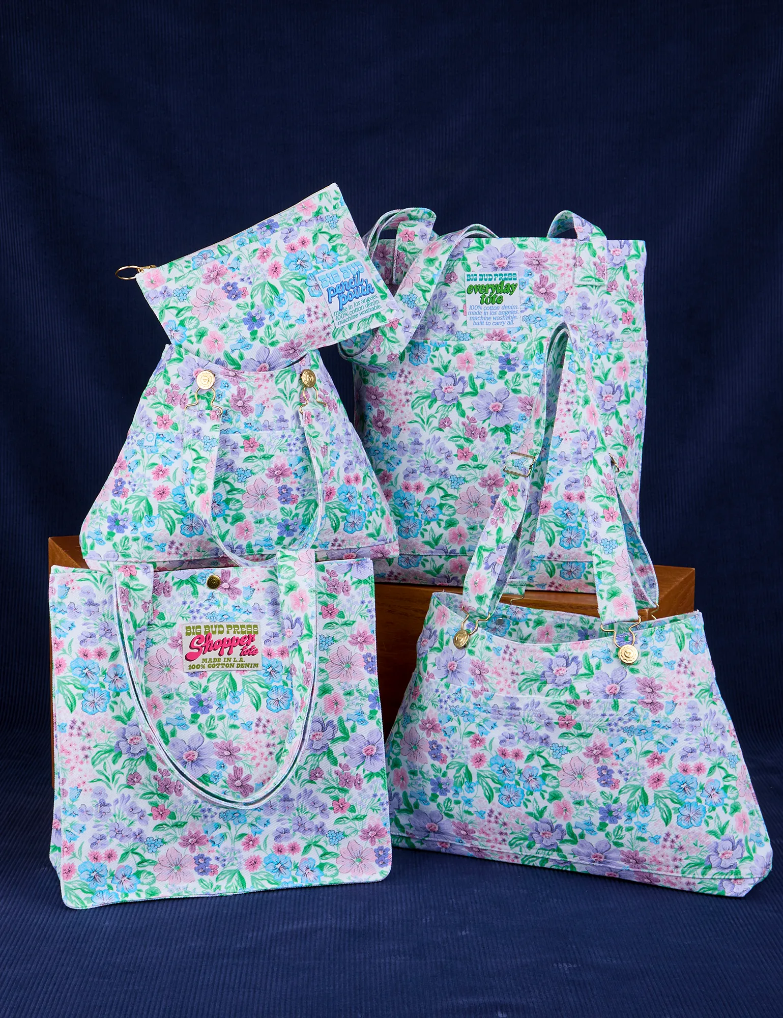 Vintage Wallpaper Bags sold by Big Bud Press