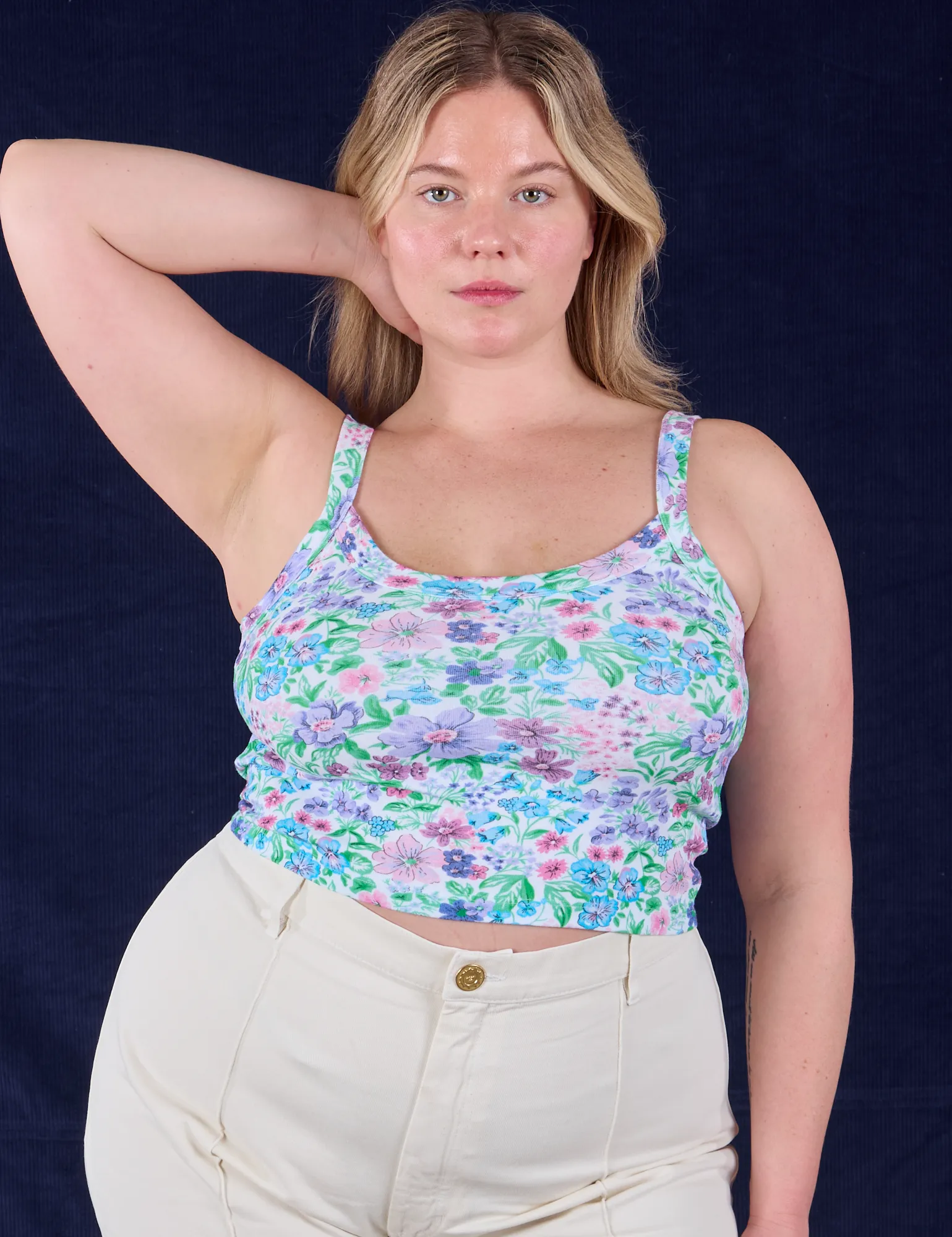 Vintage Wallpaper Cami sold by Big Bud Press product image thumbnail 3
