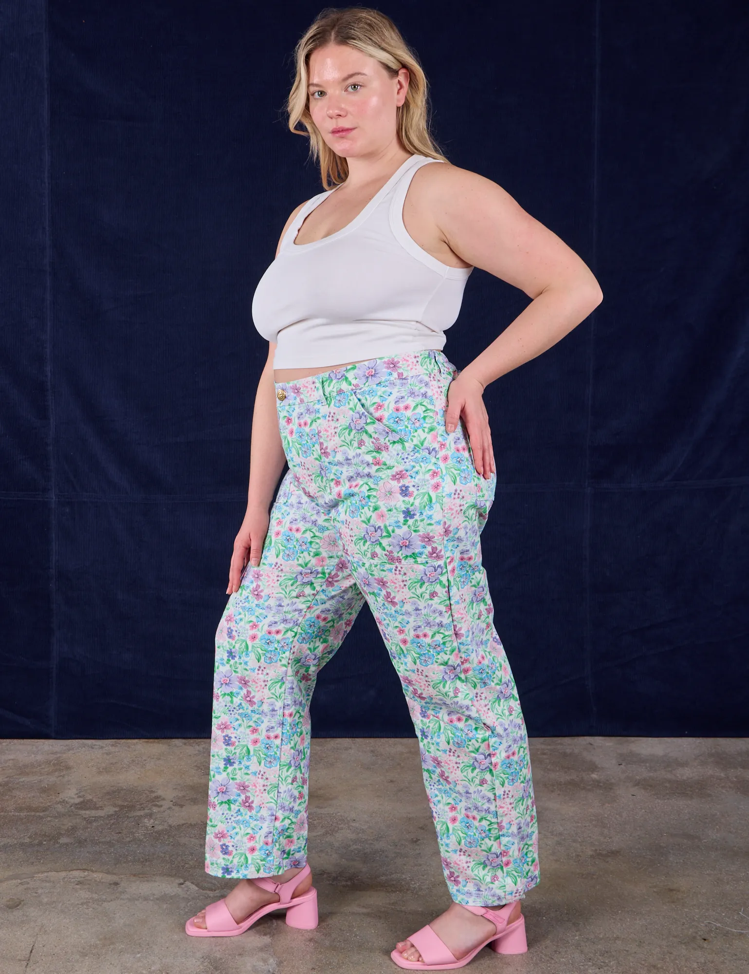 Work Pants - Vintage Wallpaper *FINAL SALE* sold by Big Bud Press product image thumbnail 5