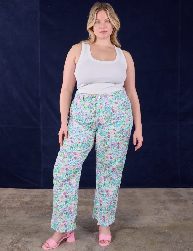 Work Pants - Vintage Wallpaper *FINAL SALE* sold by Big Bud Press