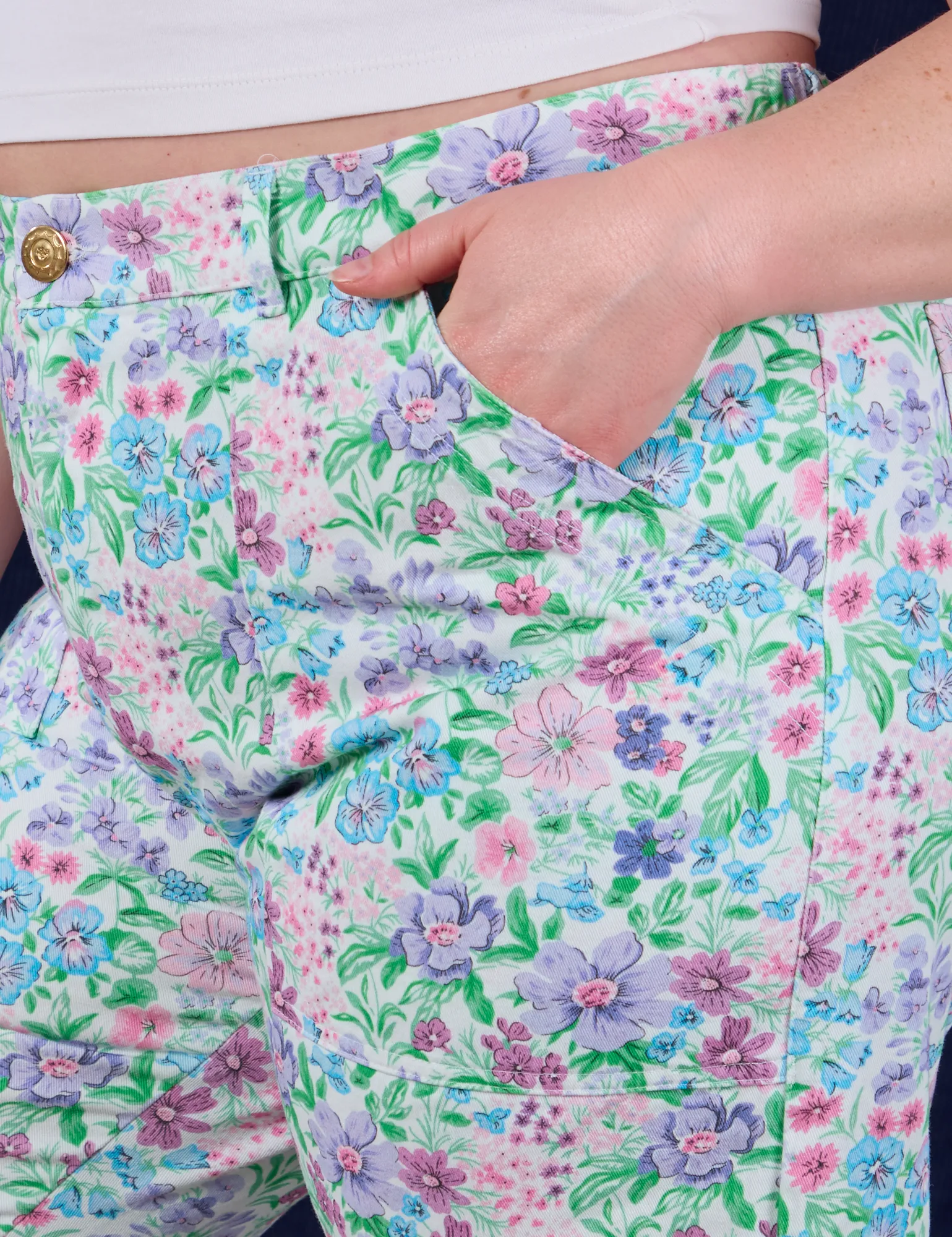 Work Pants - Vintage Wallpaper *FINAL SALE* sold by Big Bud Press product image thumbnail 4