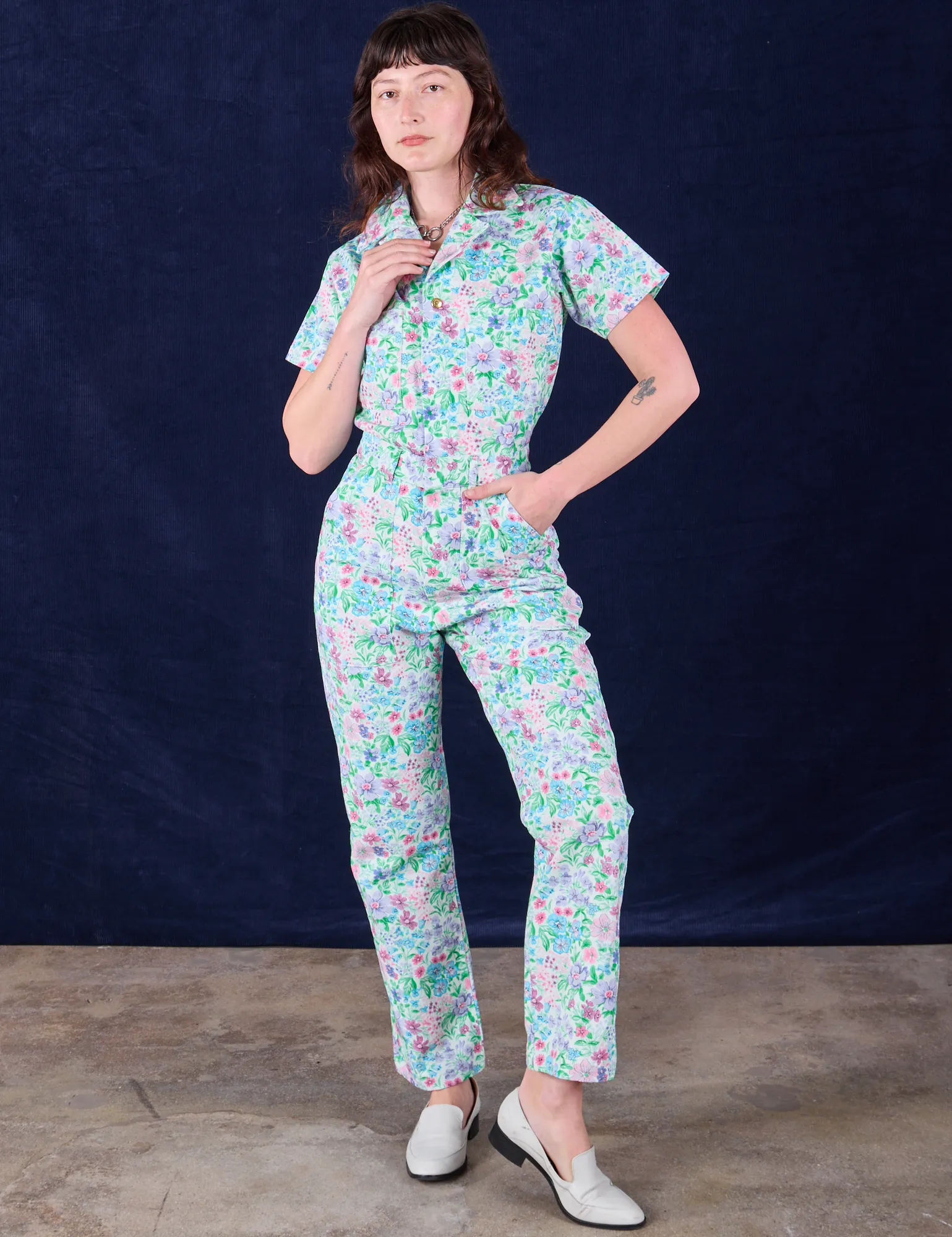 Vintage Wallpaper Jumpsuit sold by Big Bud Press product image thumbnail 5