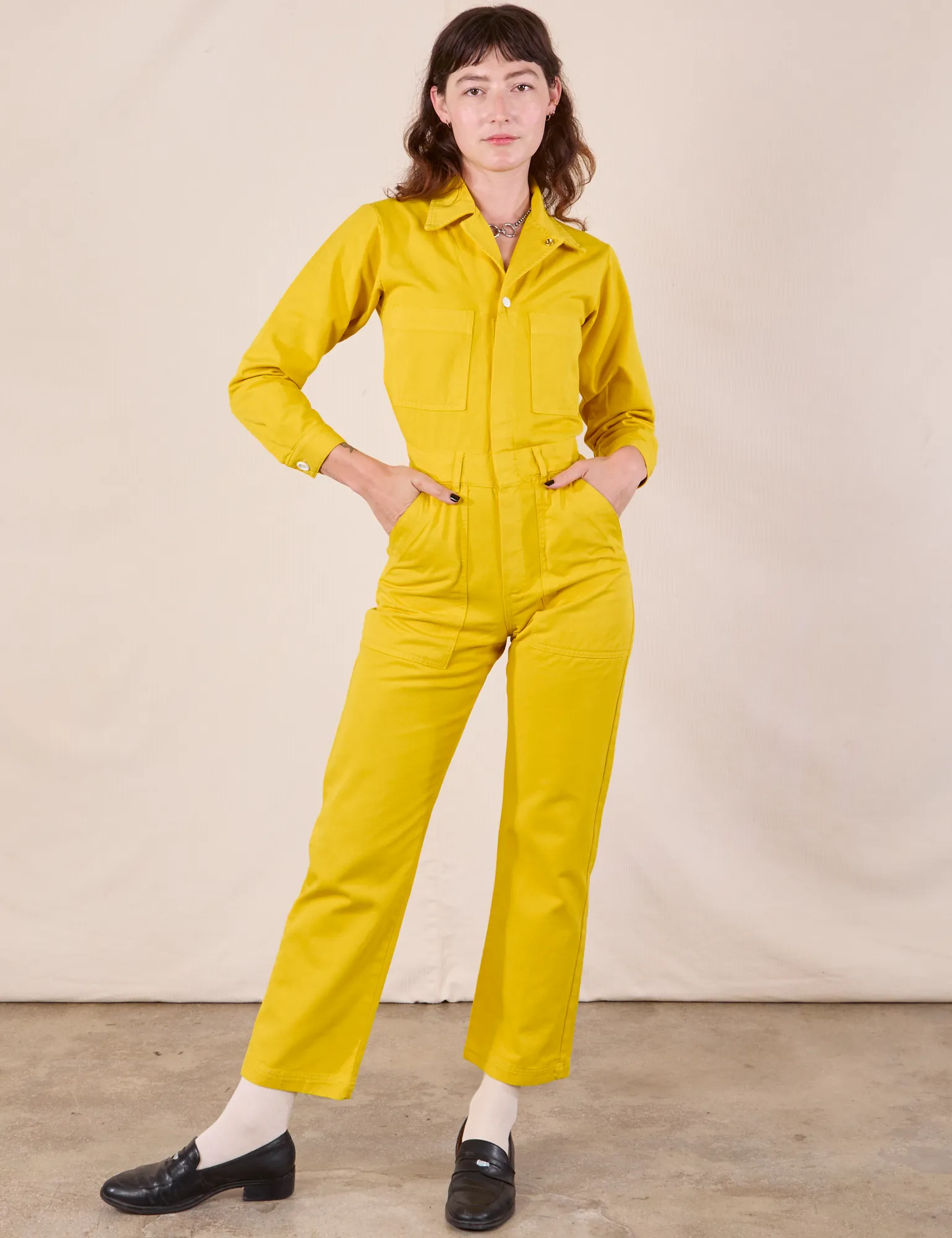 Everyday Jumpsuit - Golden Yellow *FINAL SALE* sold by Big Bud Press product image thumbnail 3