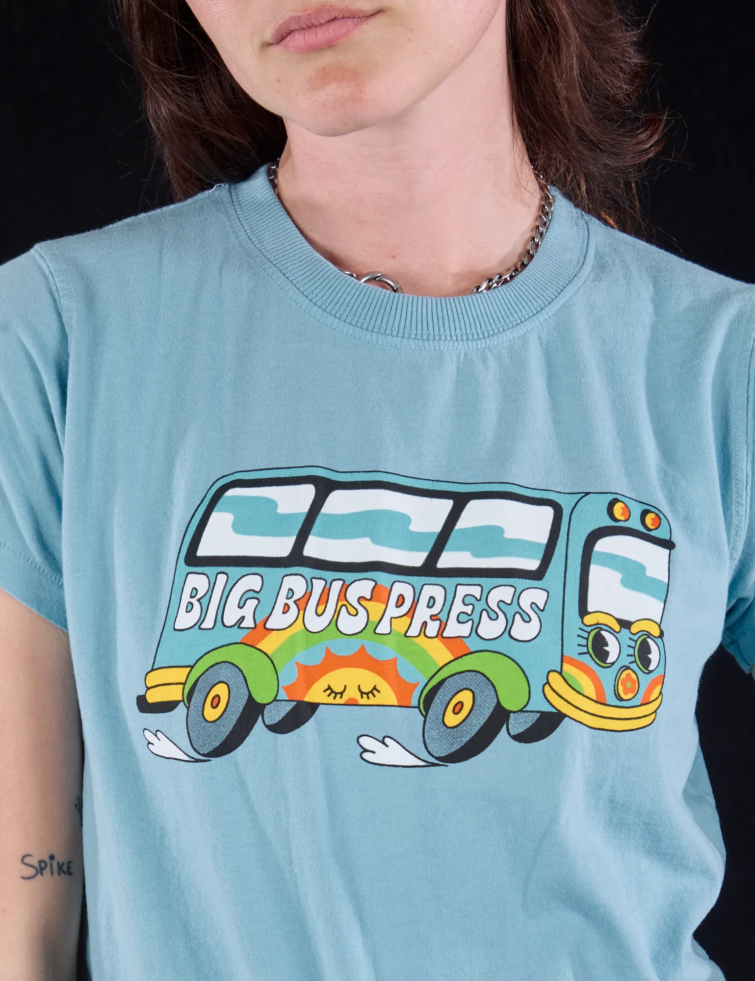 Bus Stop Organic Tee *FINAL SALE* sold by Big Bud Press product image thumbnail 5