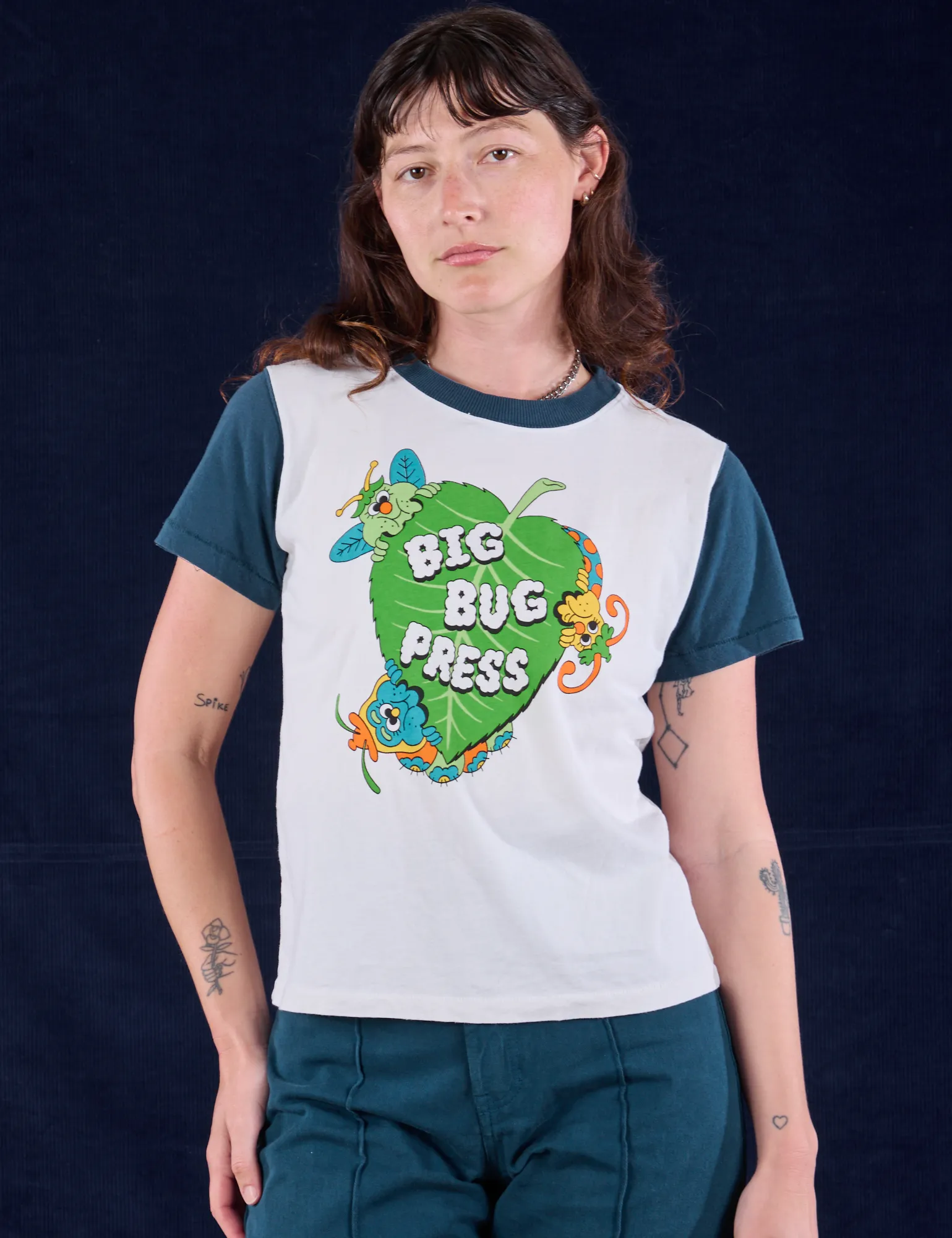 Leafy Lunchtime Organic Tee *FINAL SALE* sold by Big Bud Press product image thumbnail 5