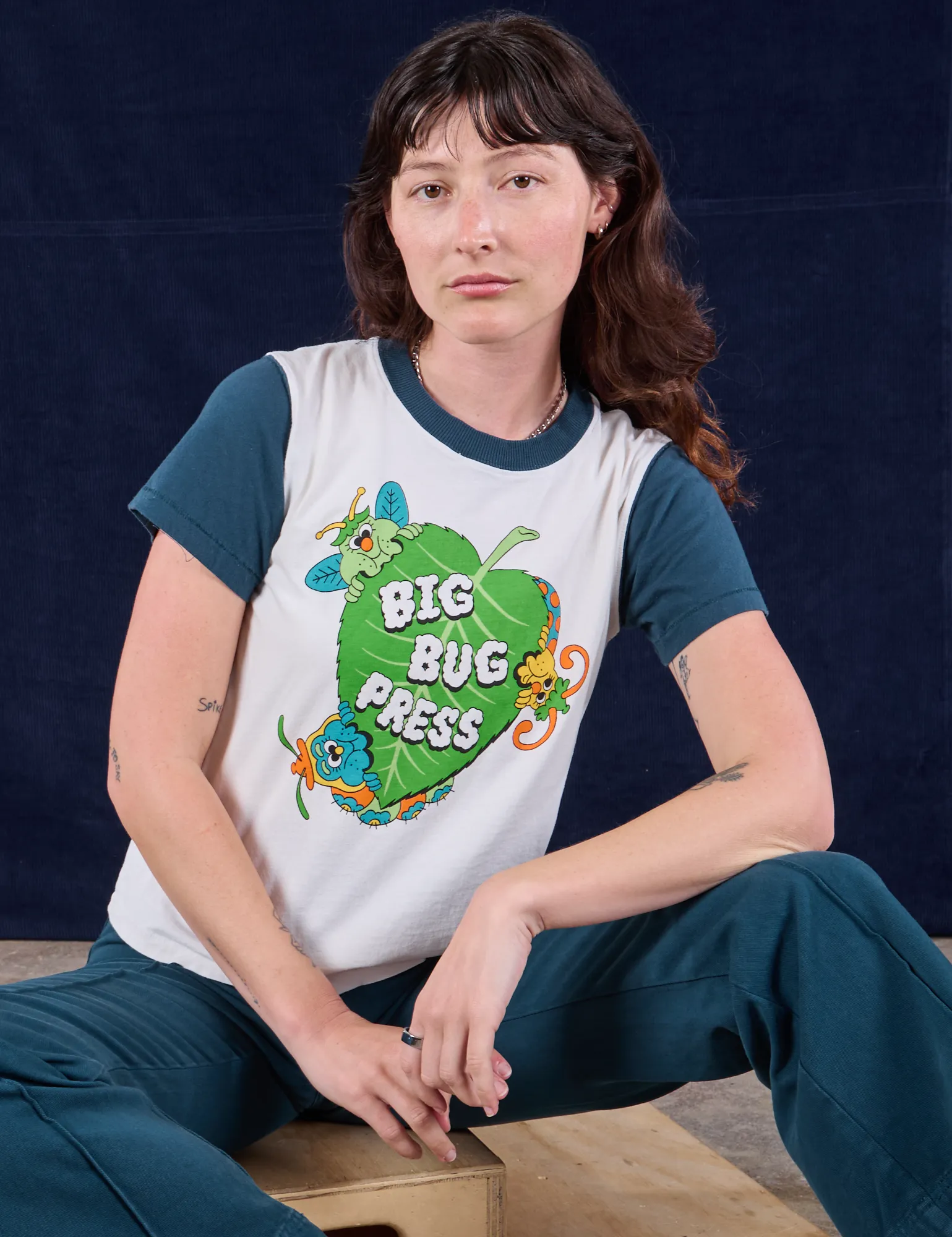 Leafy Lunchtime Organic Tee *FINAL SALE* sold by Big Bud Press product image thumbnail 3