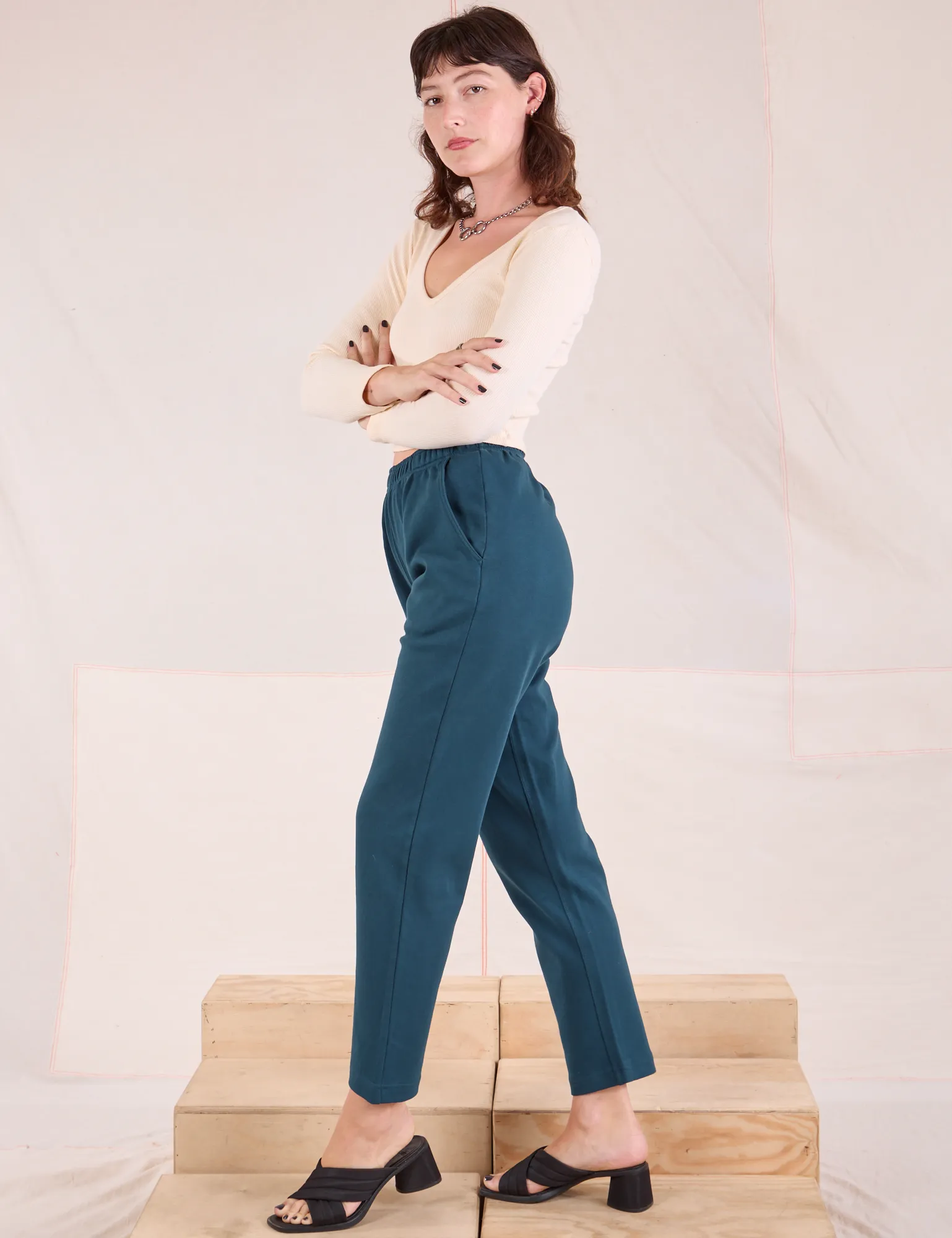 Easy Pants - Lagoon *FINAL SALE* sold by Big Bud Press product image thumbnail 5