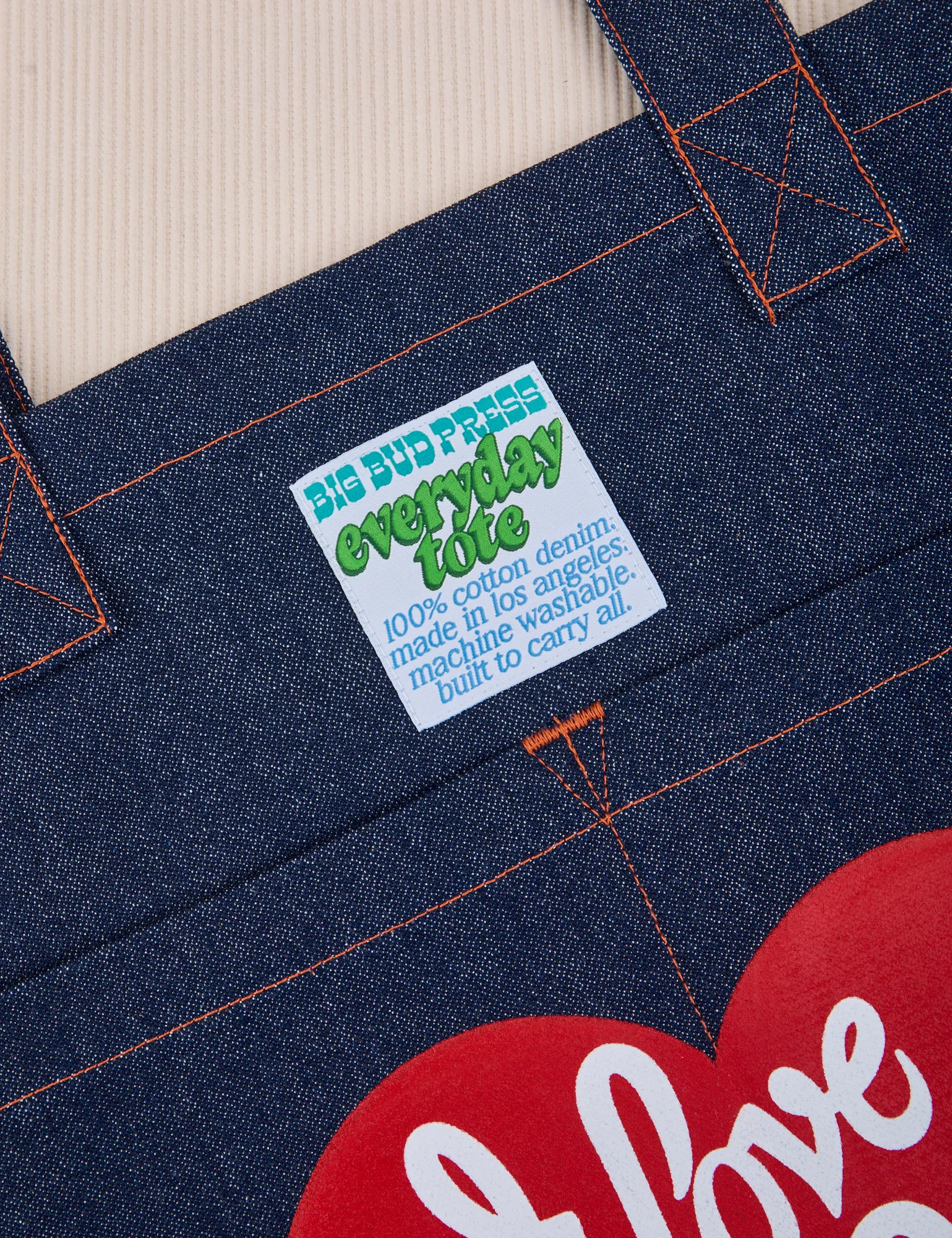 I Love LA Tote sold by Big Bud Press product image thumbnail 4