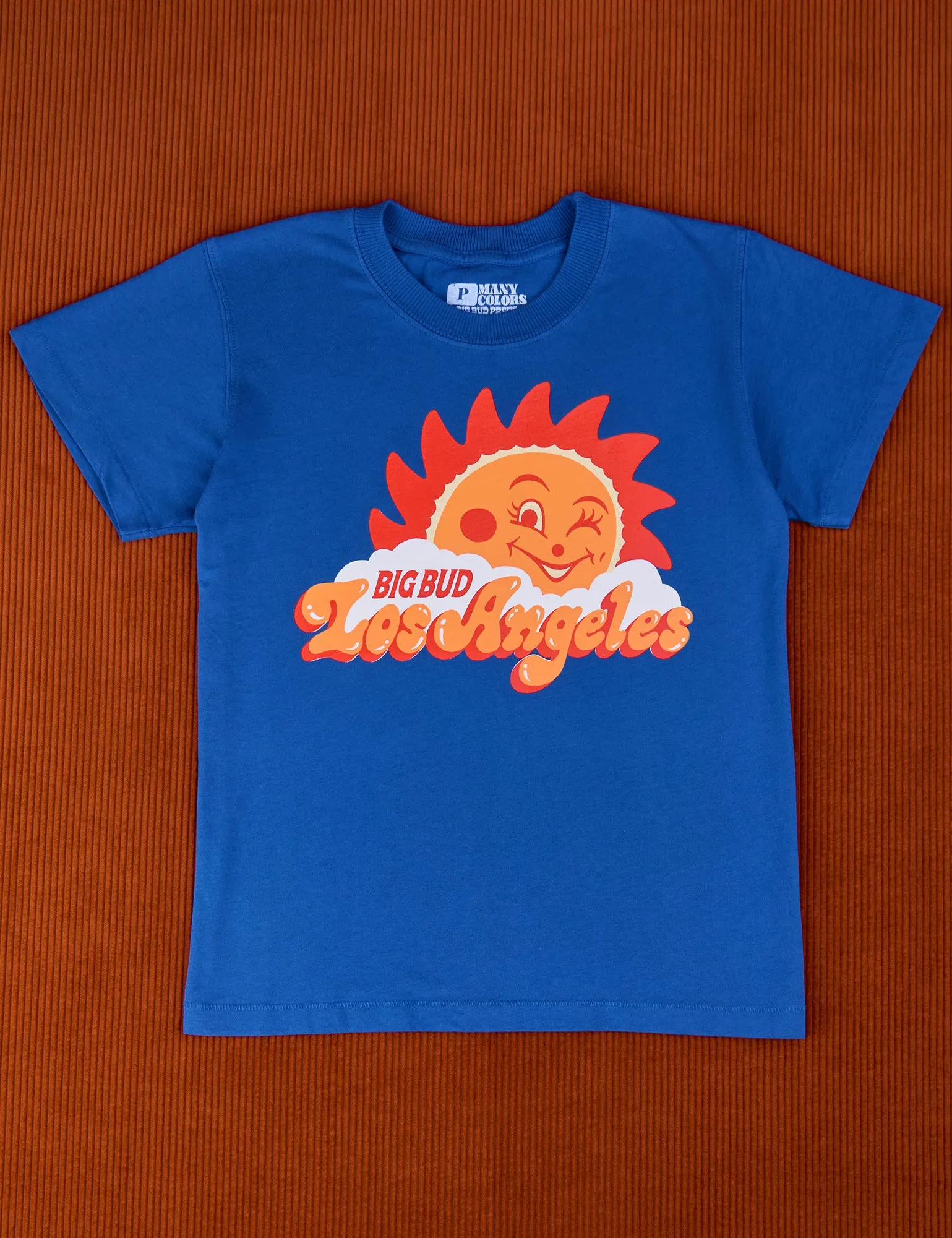 Tourist Tee - Sunny Los Angeles sold by Big Bud Press