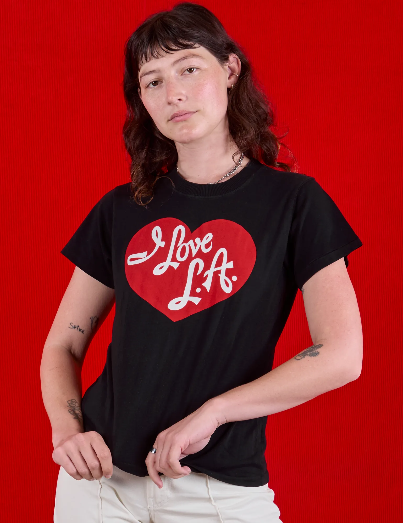 Tourist Tee - I ❤️ LA sold by Big Bud Press product image thumbnail 3
