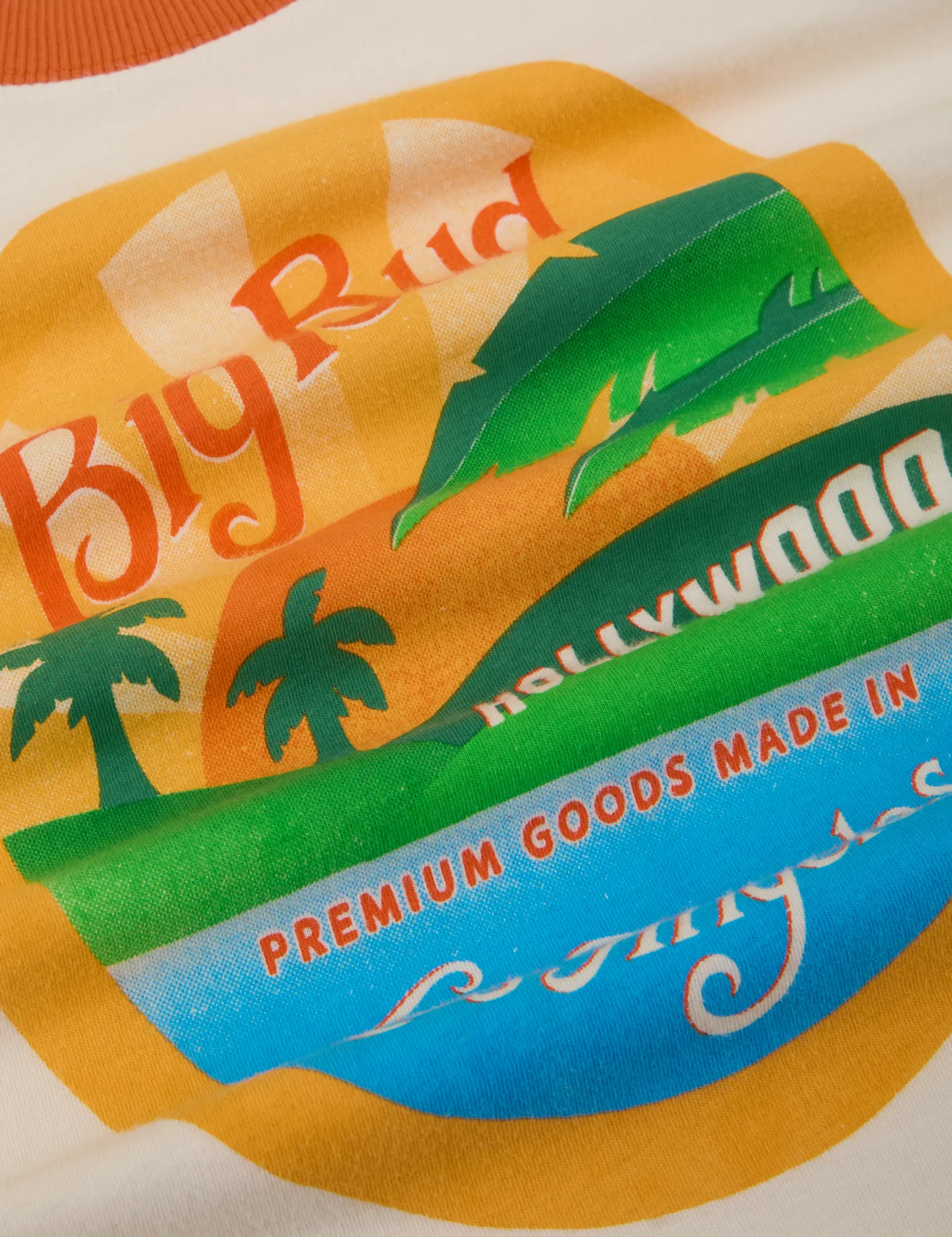Tourist Tee - Hollywood sold by Big Bud Press product image thumbnail 2