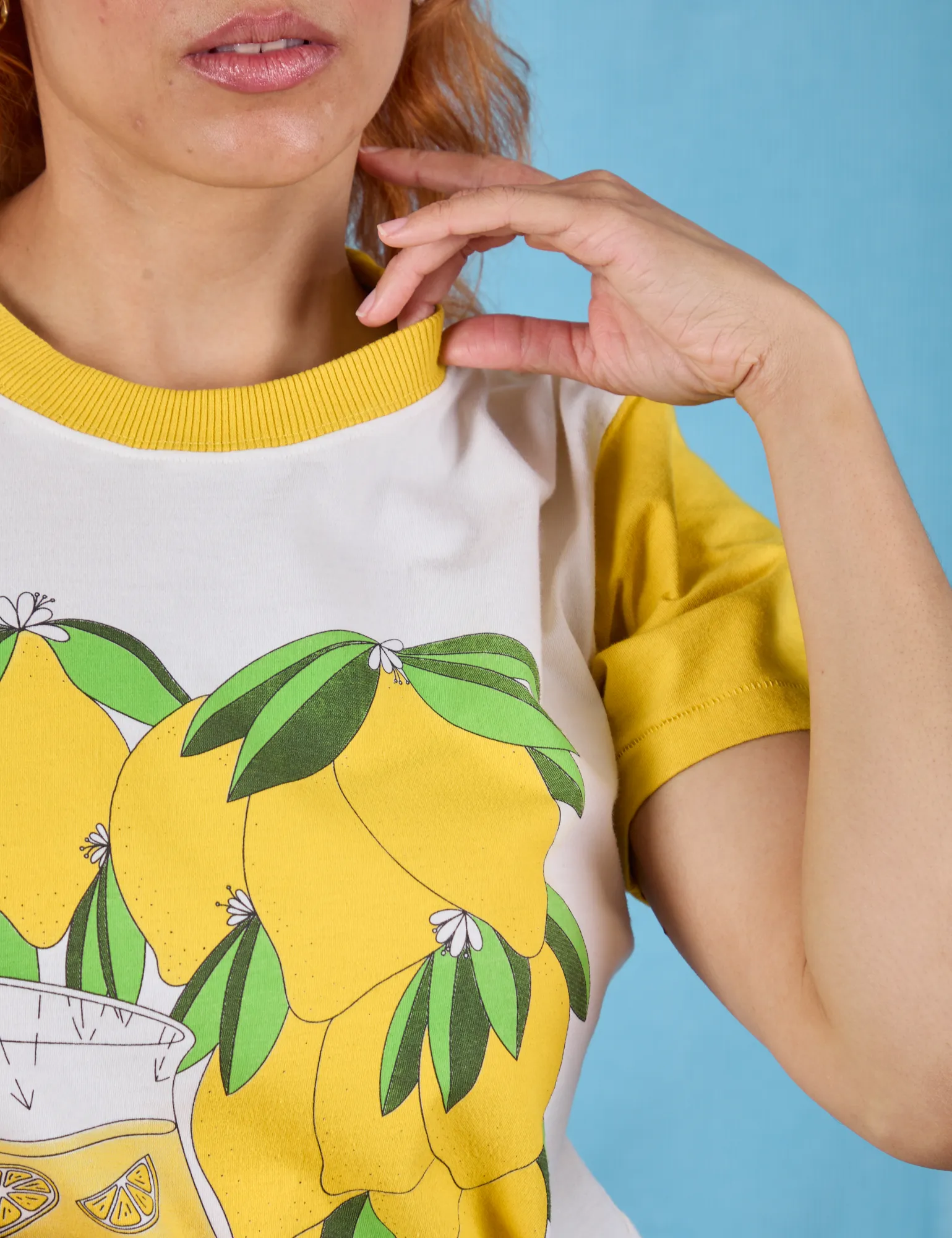 Anniversary Tee - Lemon *FINAL SALE* sold by Big Bud Press product image thumbnail 4