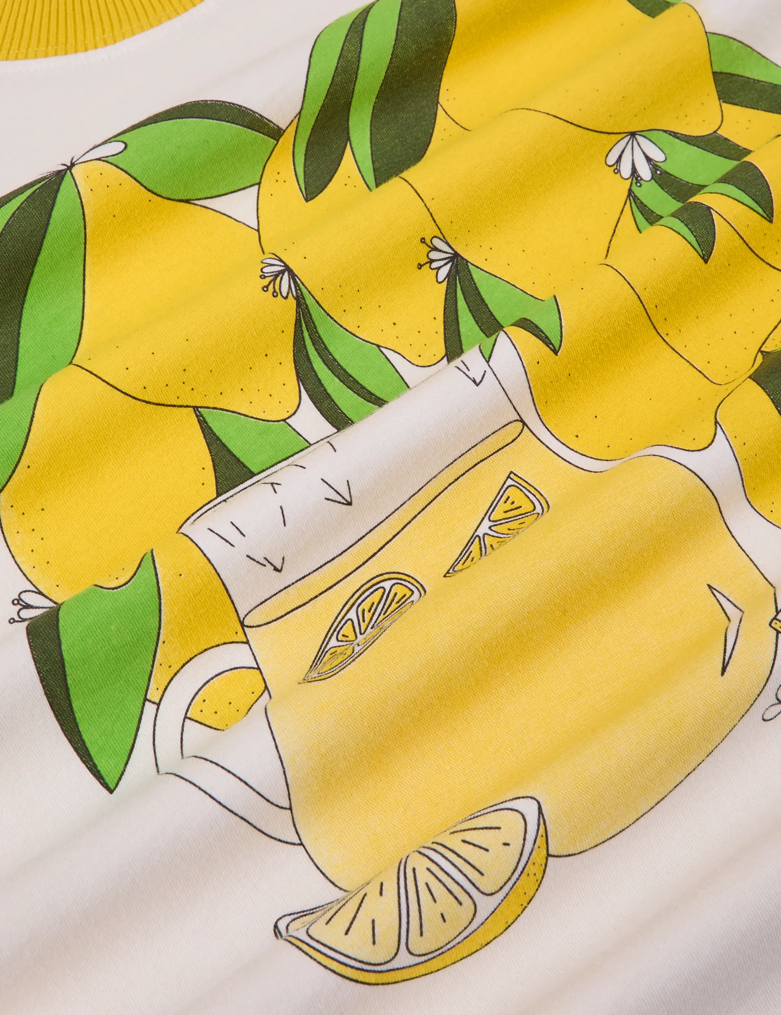 Anniversary Tee - Lemon *FINAL SALE* sold by Big Bud Press product image thumbnail 2