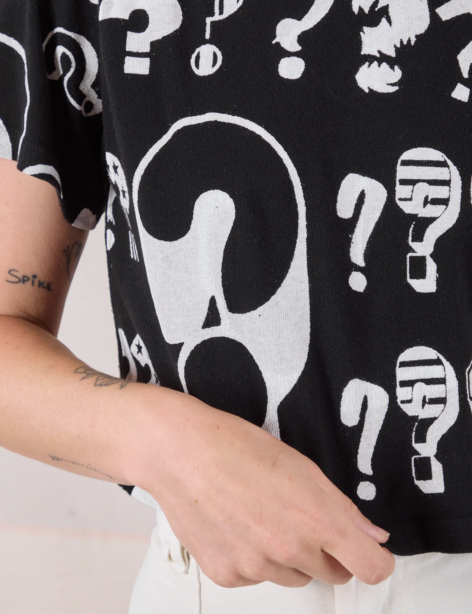 Cropped Burly Tee - ?? Basic Black ?? *FINAL SALE* sold by Big Bud Press product image thumbnail 5