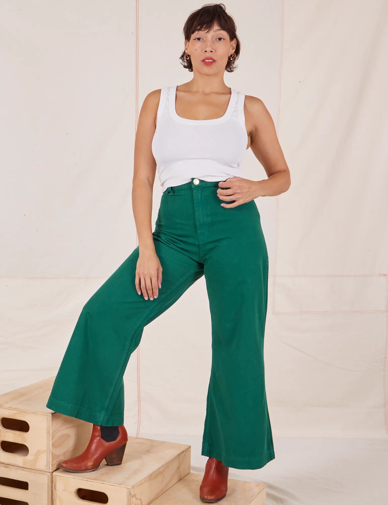 Bell Bottoms - Hunter Green *FINAL SALE* sold by Big Bud Press product image thumbnail 3