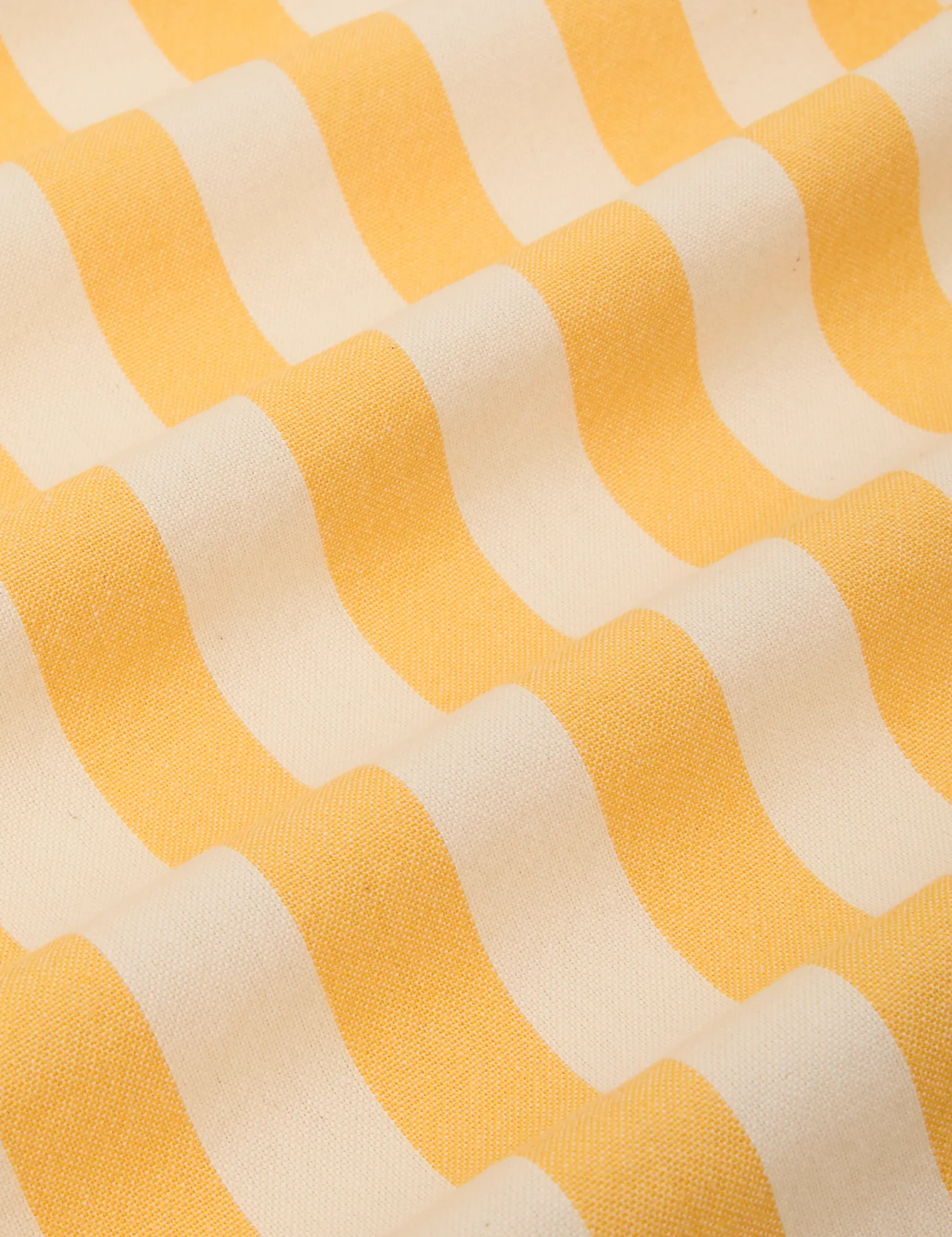 Cropped Overshirt - Summer Stripe - Limoncello sold by Big Bud Press product image thumbnail 2