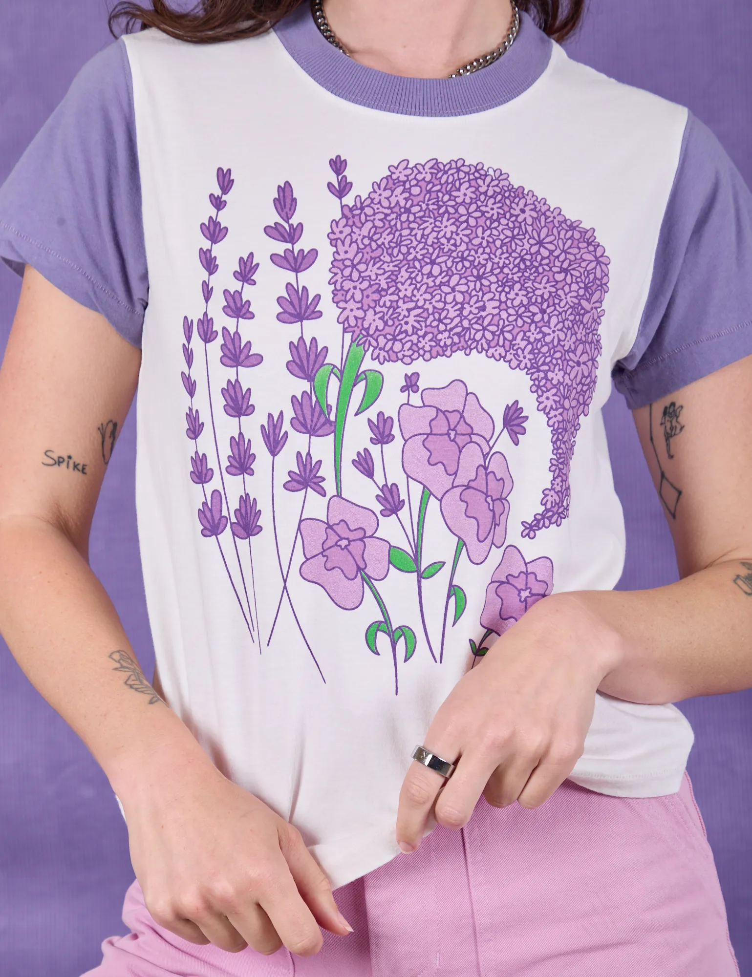 Anniversary Tee - Lush Lilac sold by Big Bud Press product image thumbnail 4