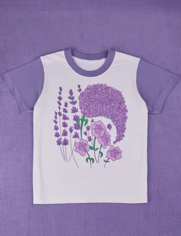 Anniversary Tee - Lush Lilac sold by Big Bud Press
