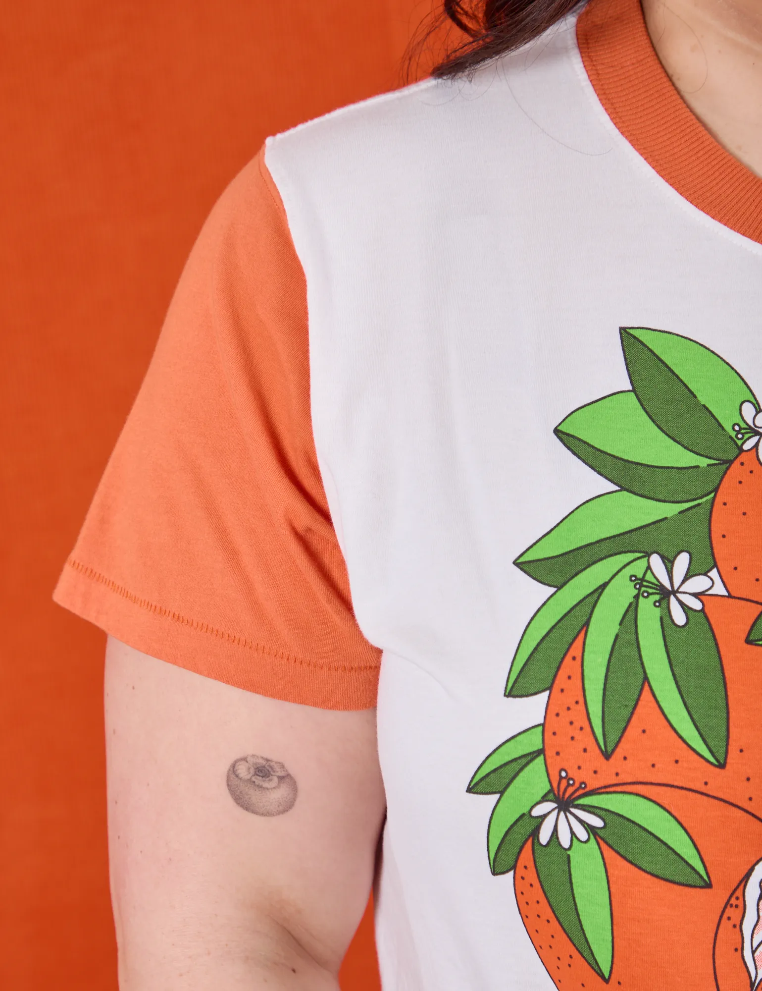 Anniversary Tee - Orange Blossom *FINAL SALE* sold by Big Bud Press product image thumbnail 4