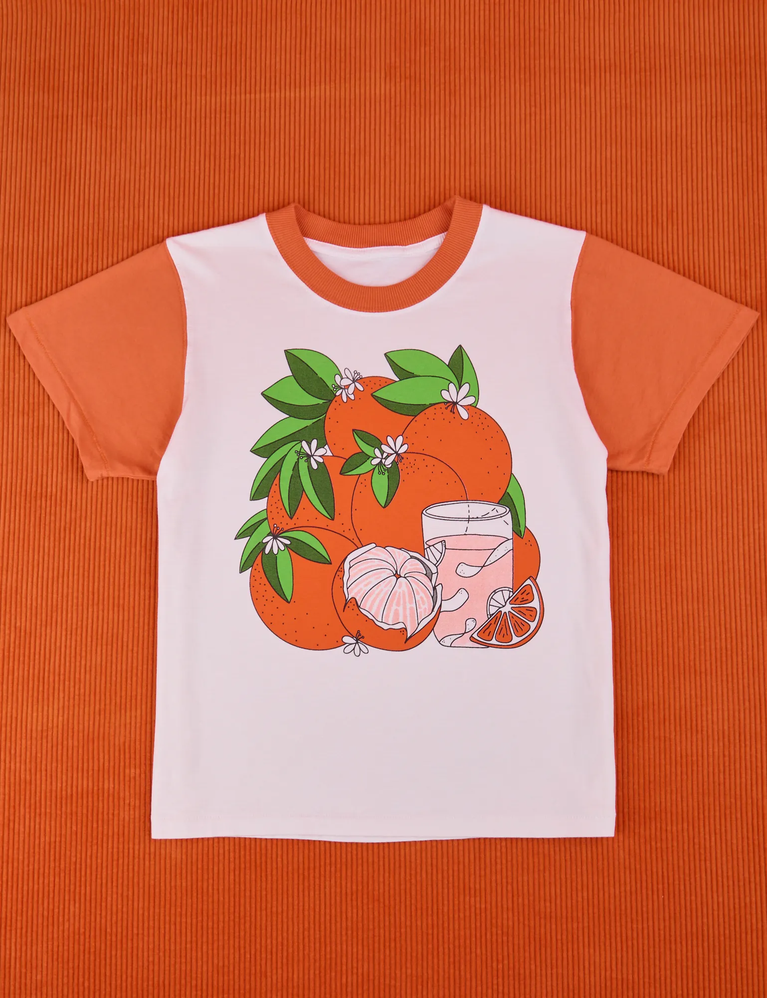 Anniversary Tee - Orange Blossom *FINAL SALE* sold by Big Bud Press