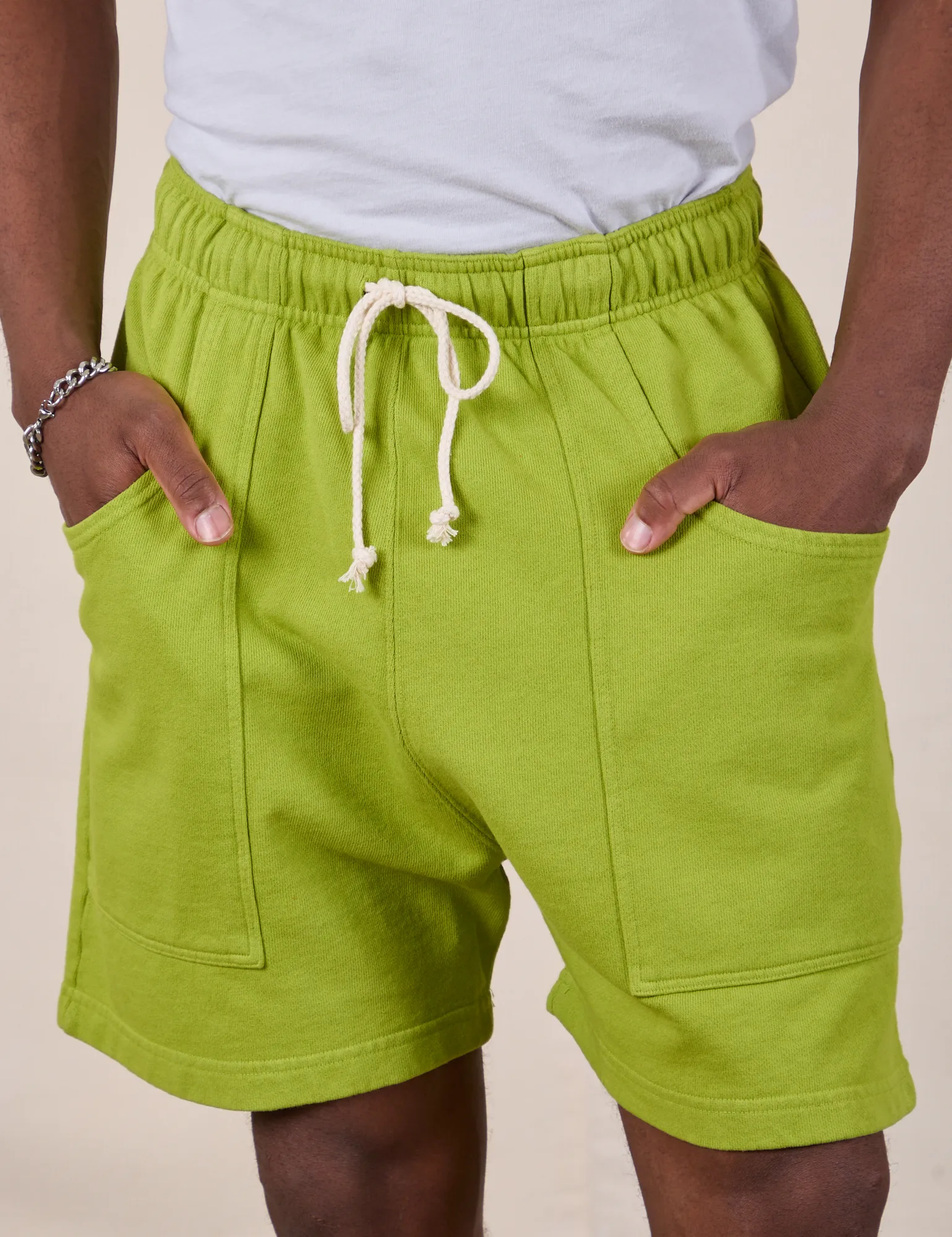 Sweat Shorts - Gross Green sold by Big Bud Press product image thumbnail 4