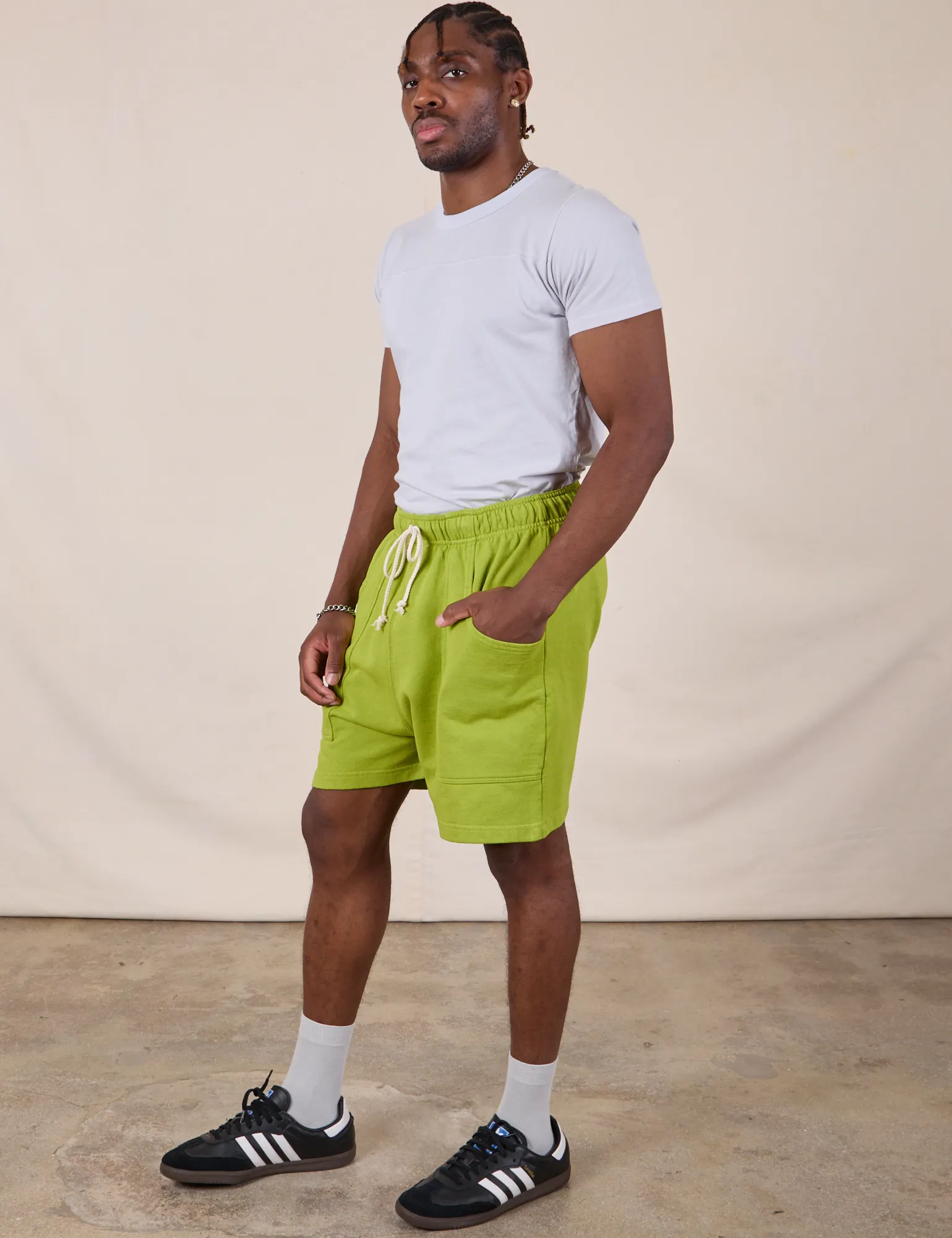 Sweat Shorts - Gross Green sold by Big Bud Press product image thumbnail 5