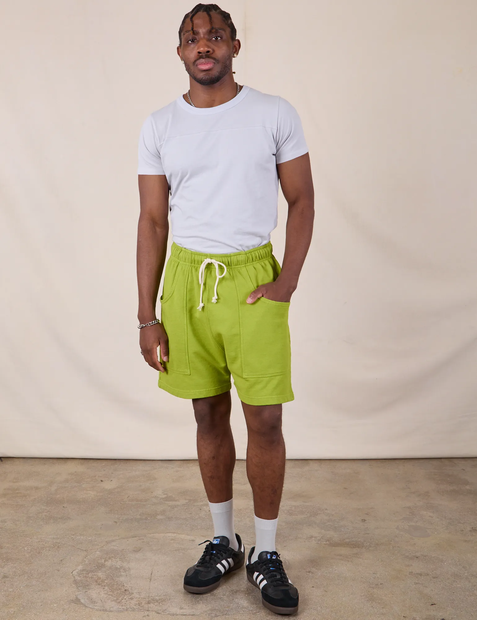 Sweat Shorts - Gross Green sold by Big Bud Press product image thumbnail 3