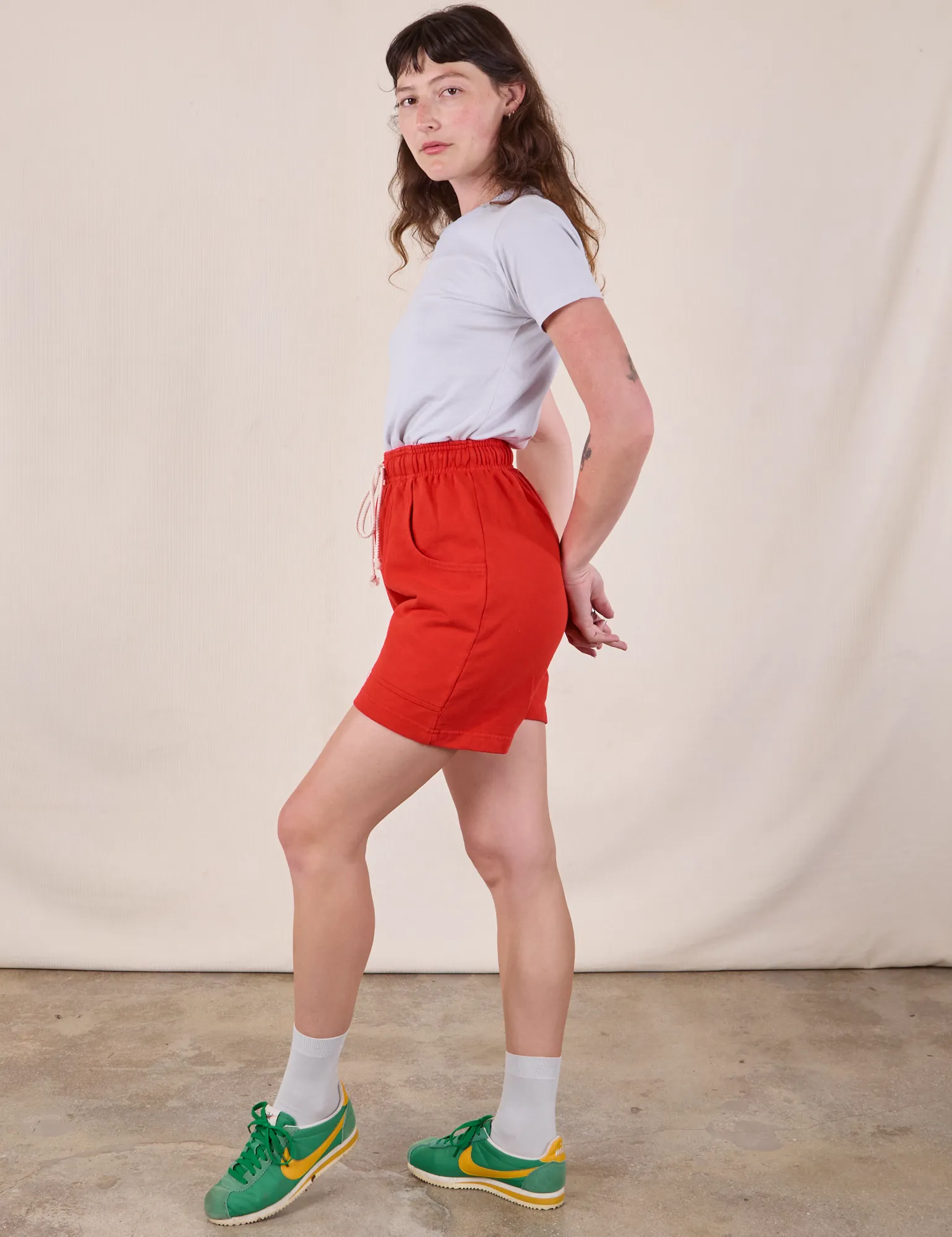 Sweat Shorts - Mustang Red sold by Big Bud Press product image thumbnail 5