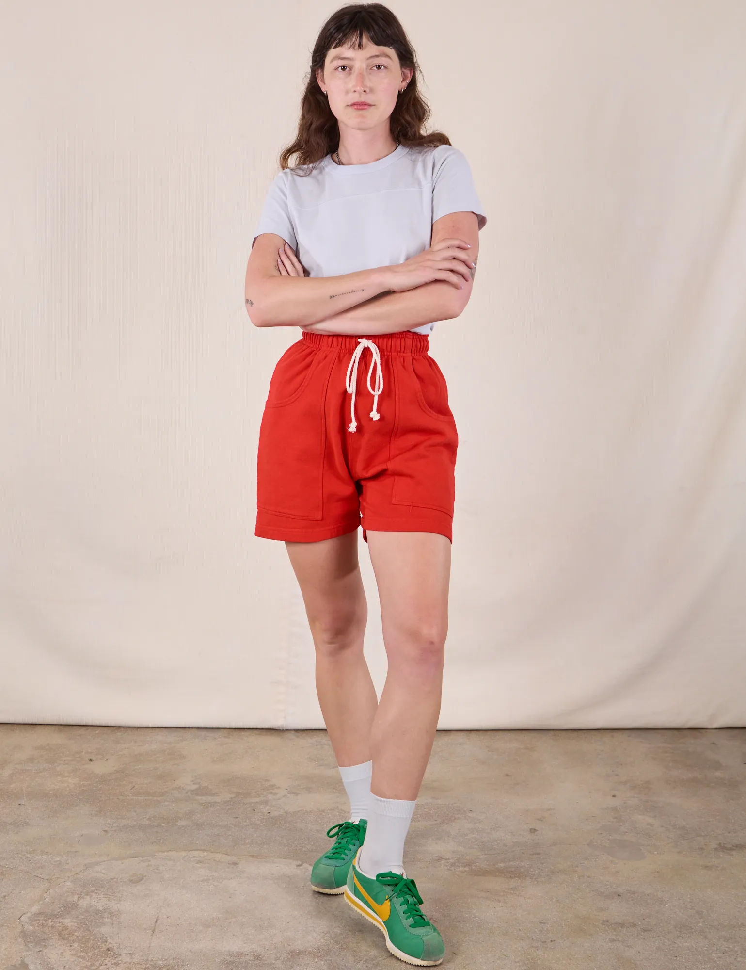 Sweat Shorts - Mustang Red sold by Big Bud Press product image thumbnail 3