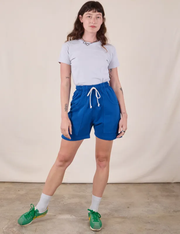 Heavyweight Sweat Shorts - Royal Blue sold by Big Bud Press