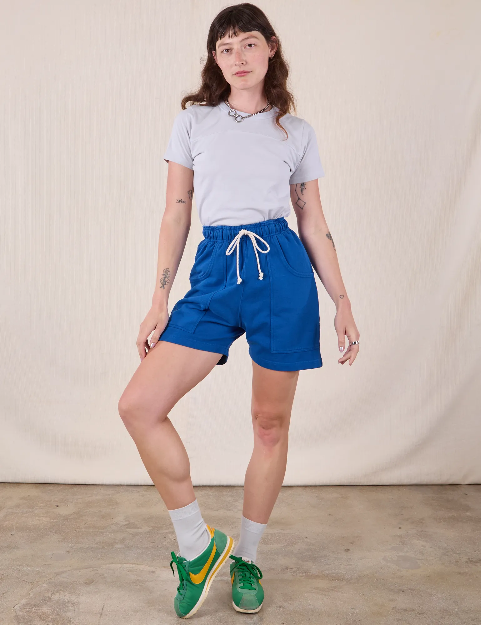 Heavyweight Sweat Shorts - Royal Blue sold by Big Bud Press product image thumbnail 4