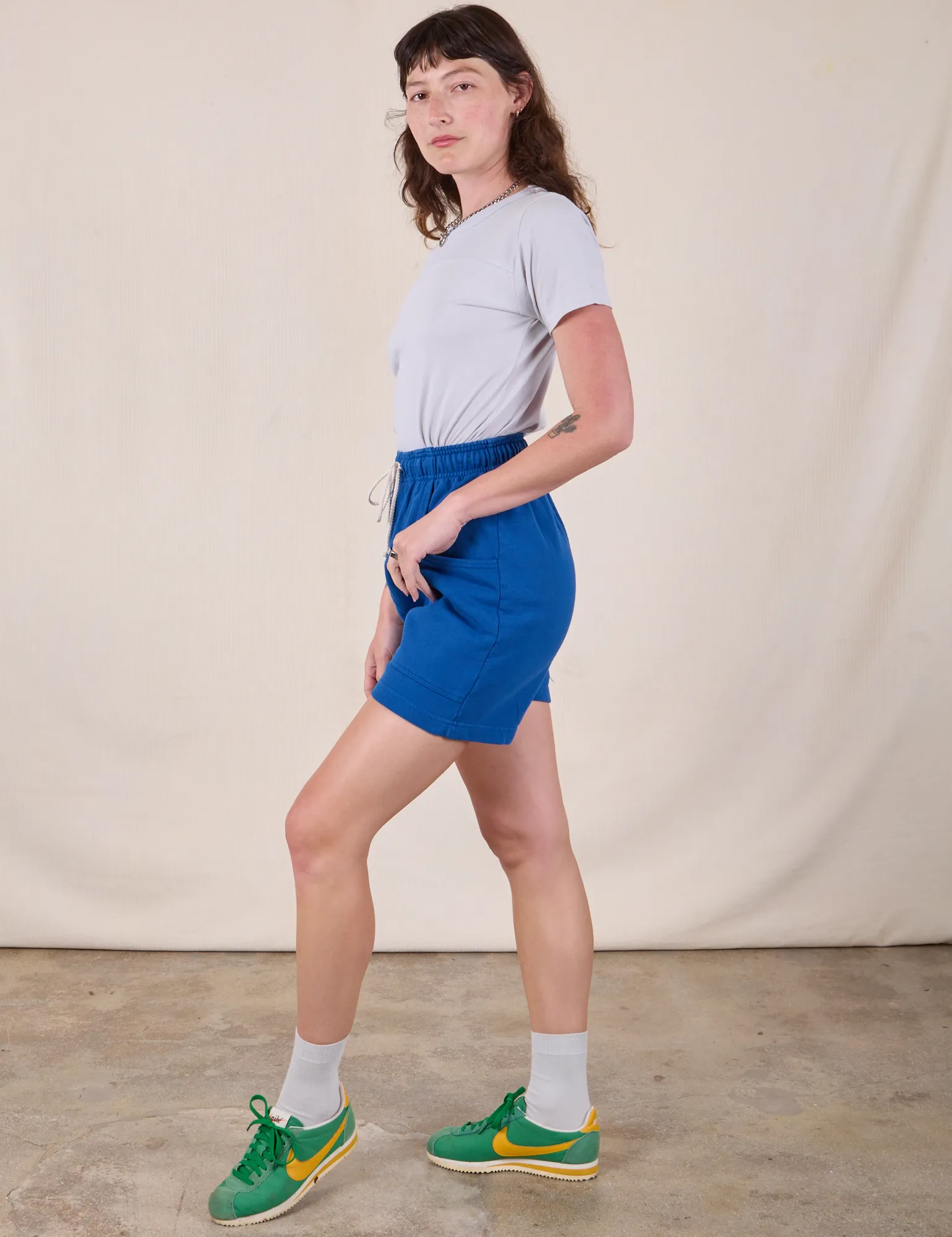 Heavyweight Sweat Shorts - Royal Blue sold by Big Bud Press product image thumbnail 5