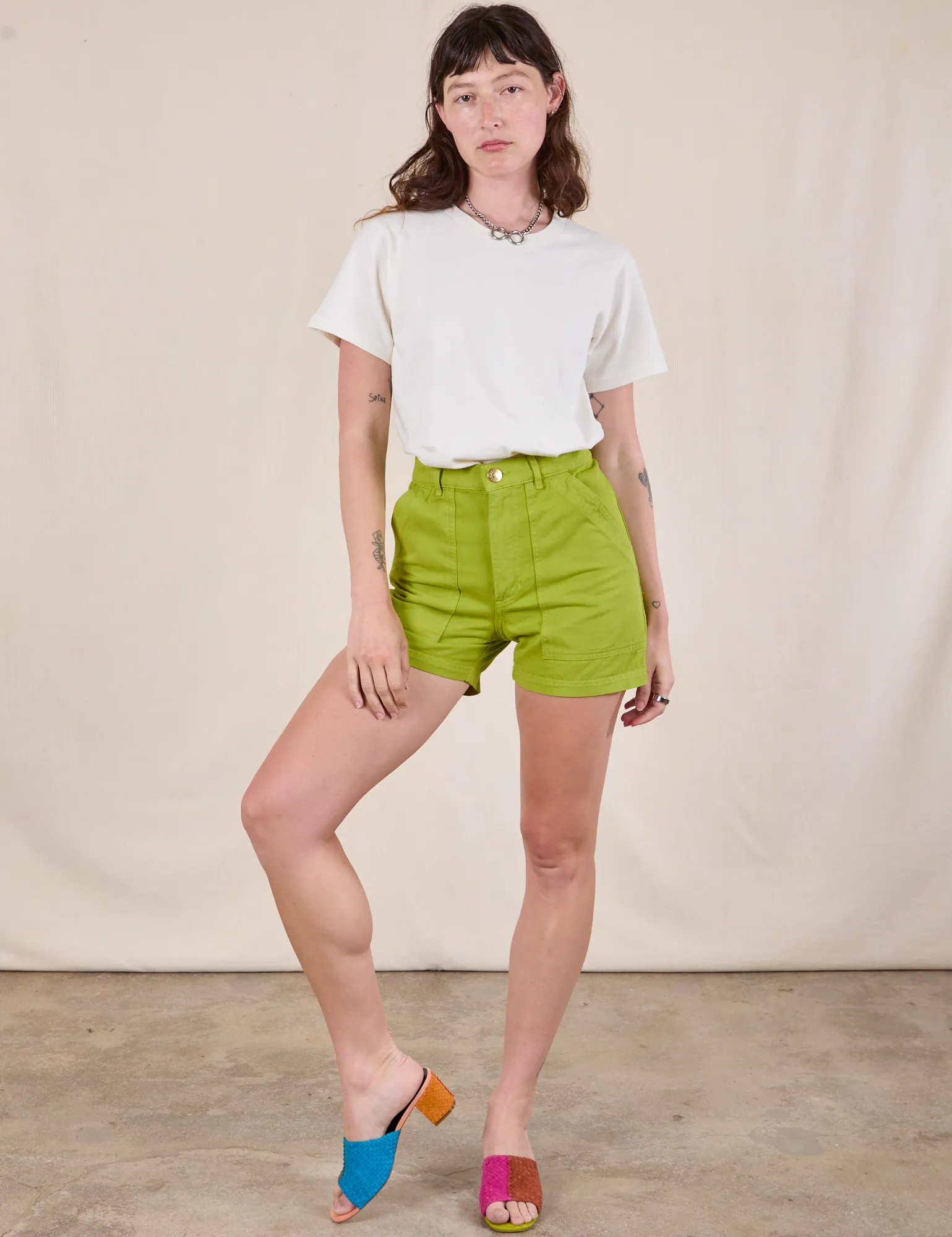 Classic Work Shorts - Gross Green sold by Big Bud Press product image thumbnail 4